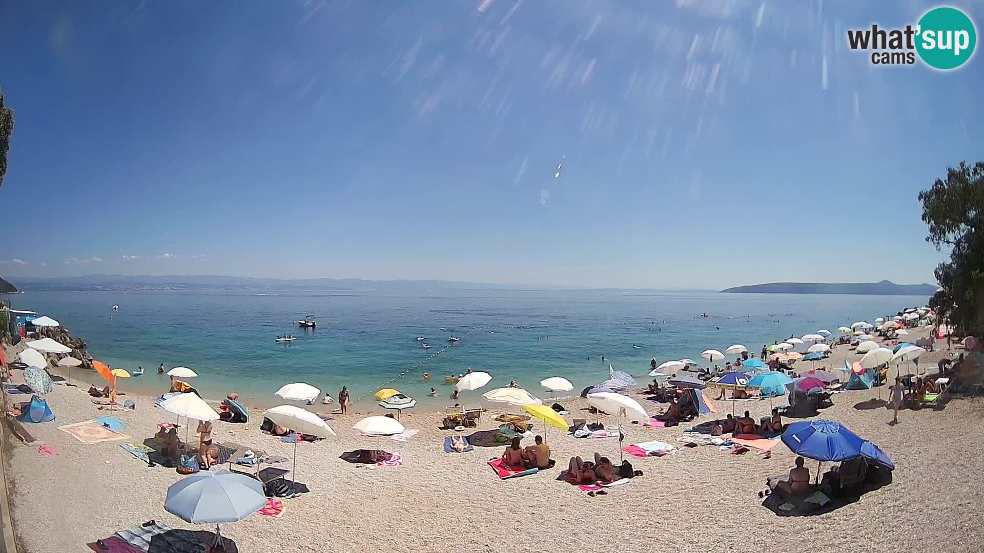 Spletna kamera plaža Sv. Ivan | Mošćenička Draga