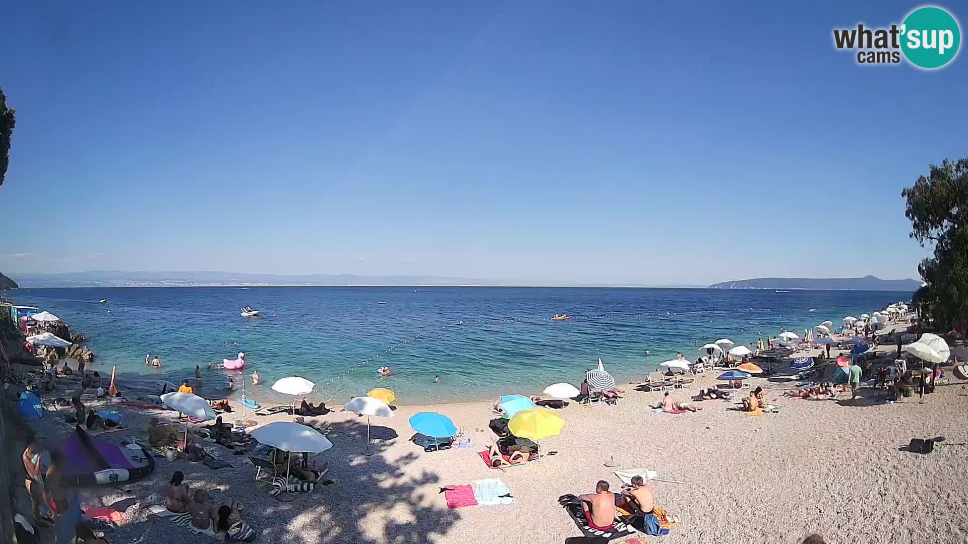 Webcam Sv. Ivan Strand | Mošćenička Draga