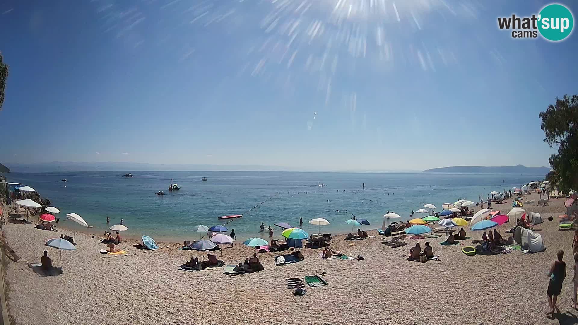 Webcam Sv. Ivan beach | Mošćenička Draga