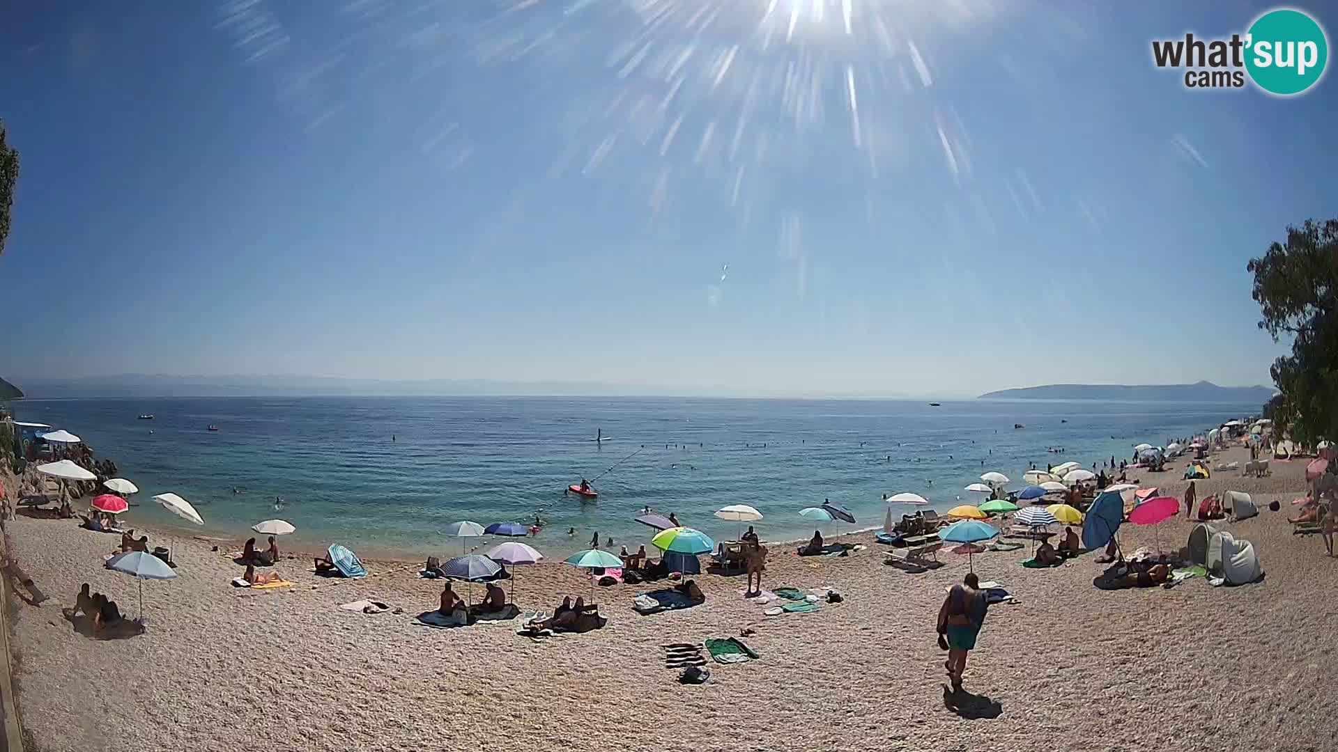 Webcam Sv. Ivan beach | Mošćenička Draga