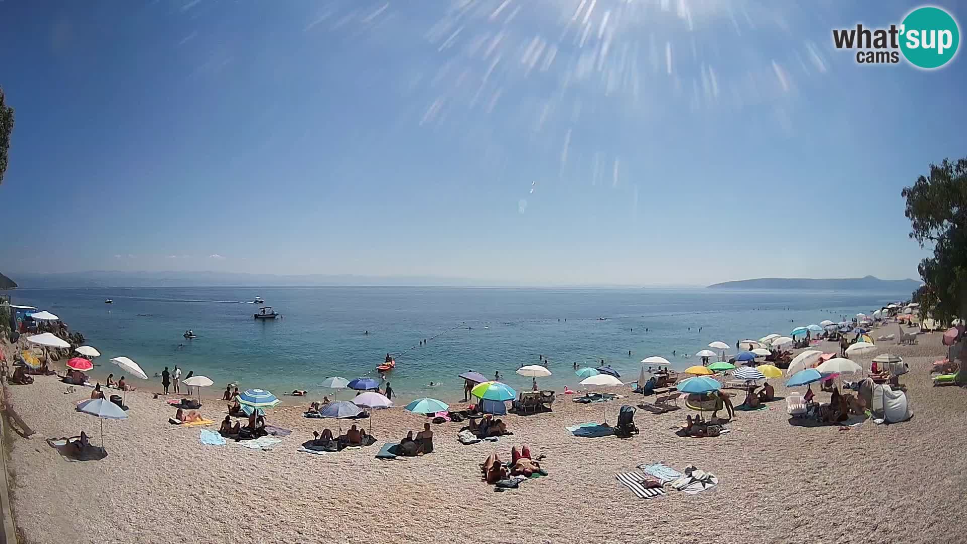 Webcam Sv. Ivan beach | Mošćenička Draga