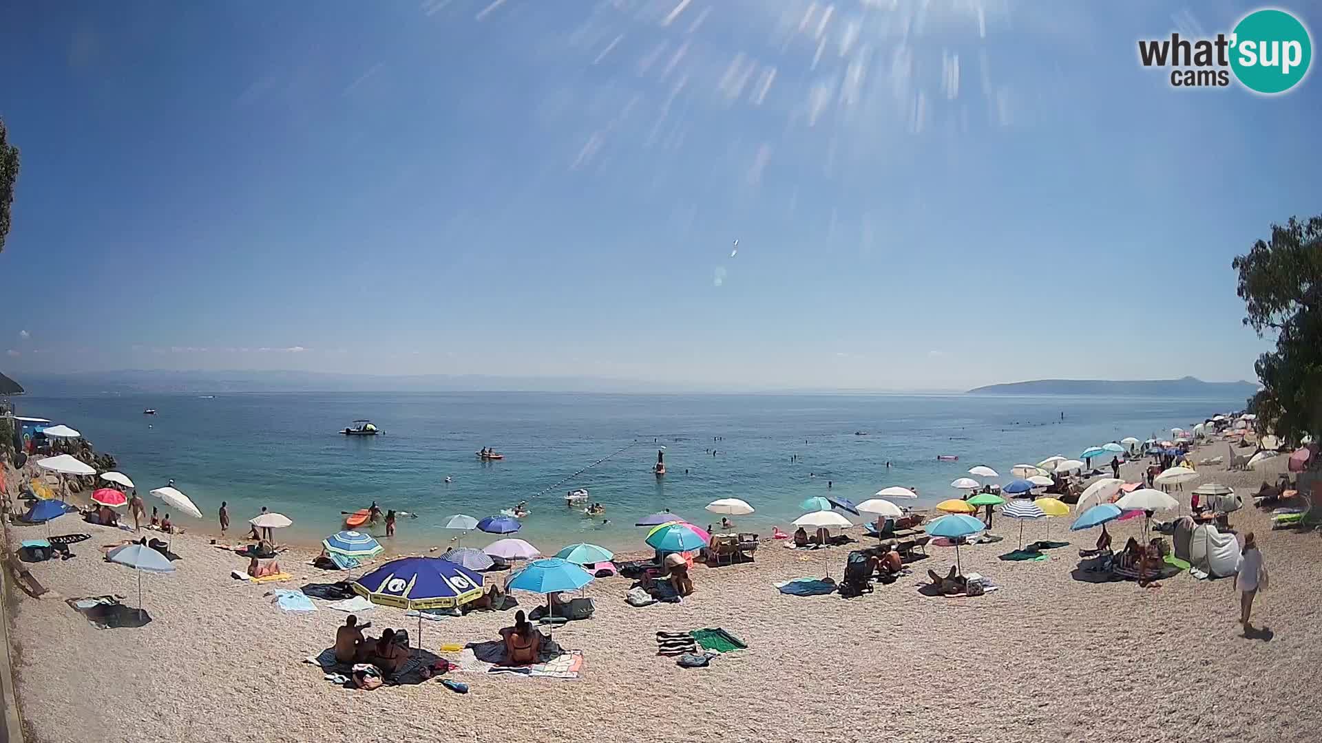 Webcam playa Sv. Ivan | Mošćenička Draga
