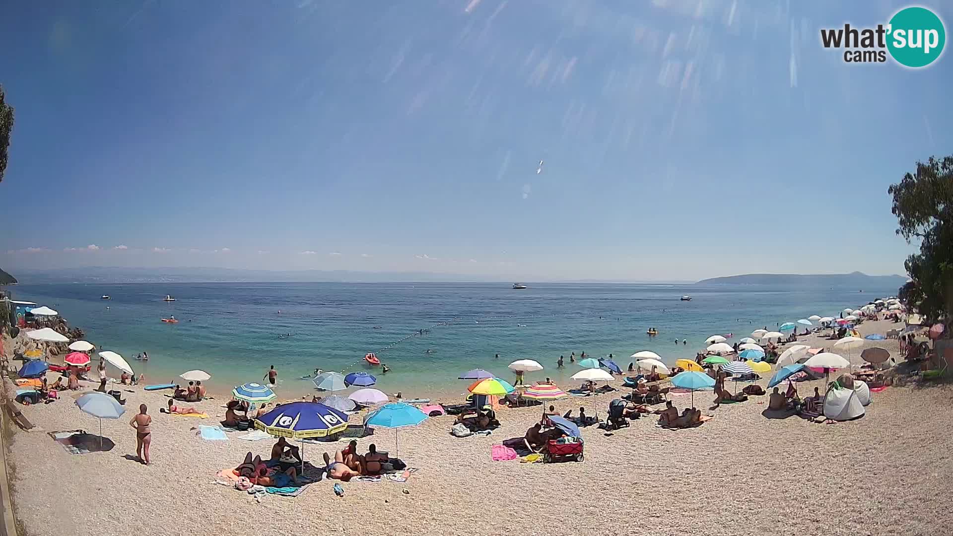 Livecam plage Sv. Ivan | Mošćenička Draga