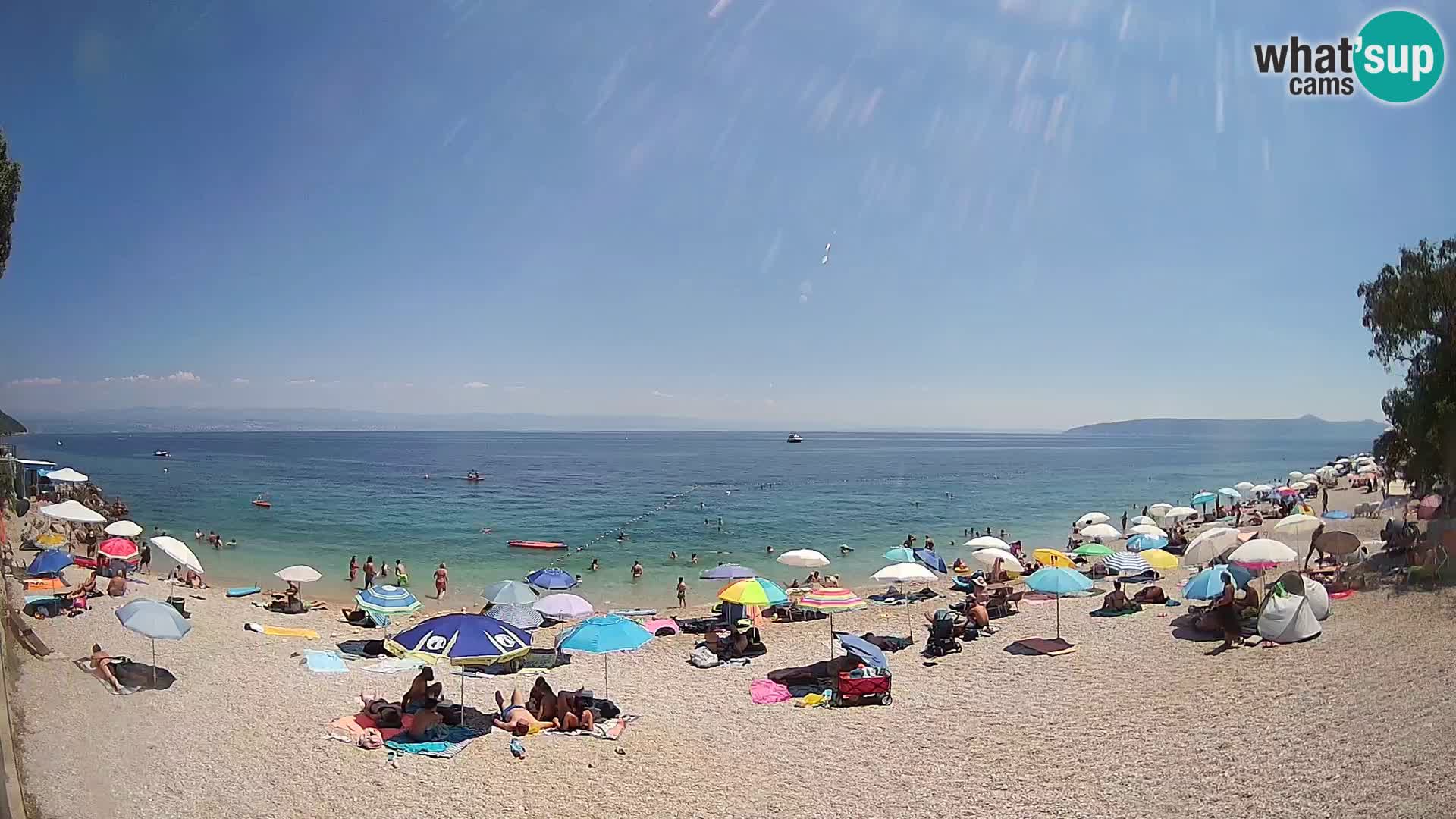 Webcam Sv. Ivan Strand | Mošćenička Draga