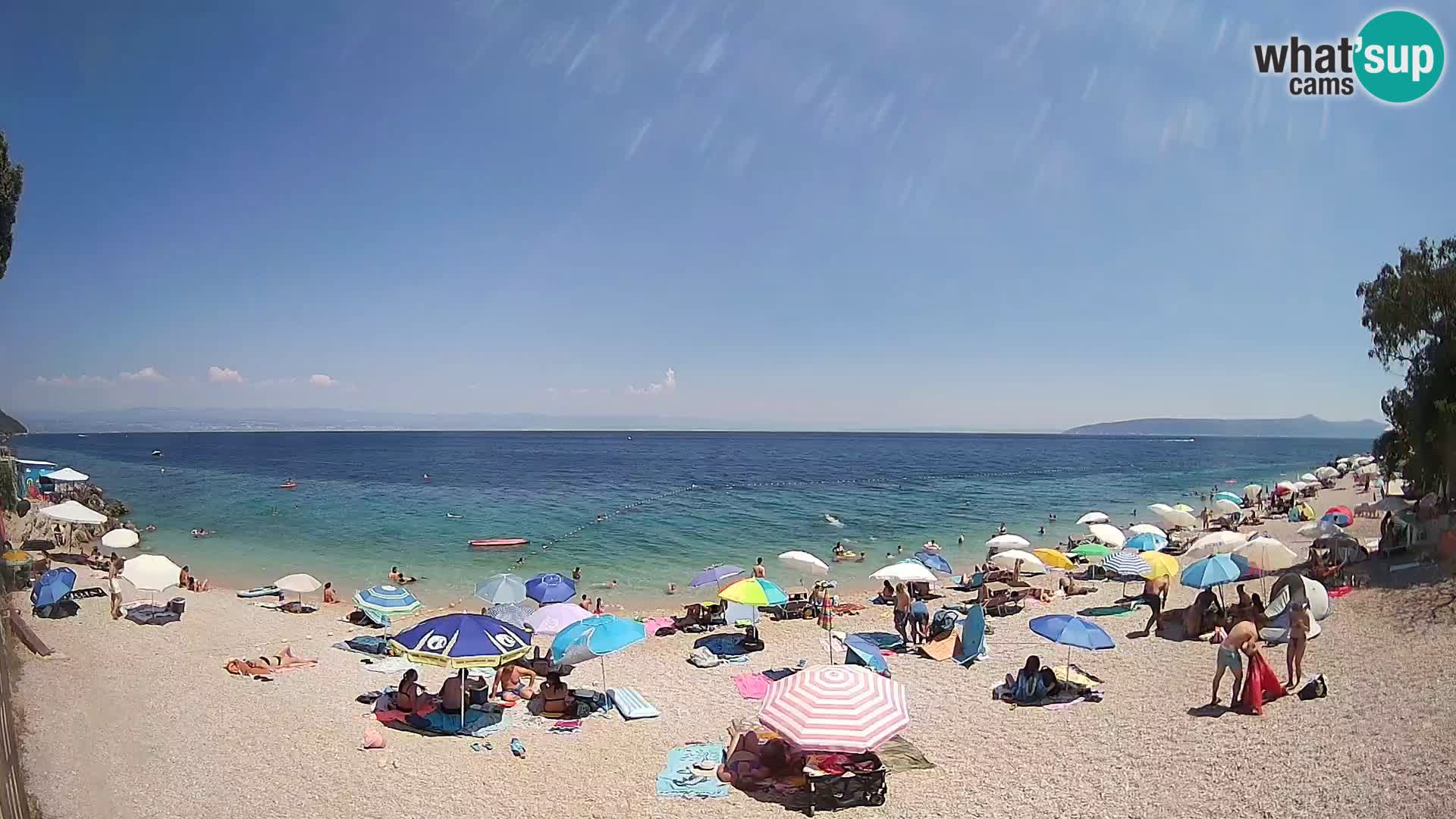 Webcam playa Sv. Ivan | Mošćenička Draga