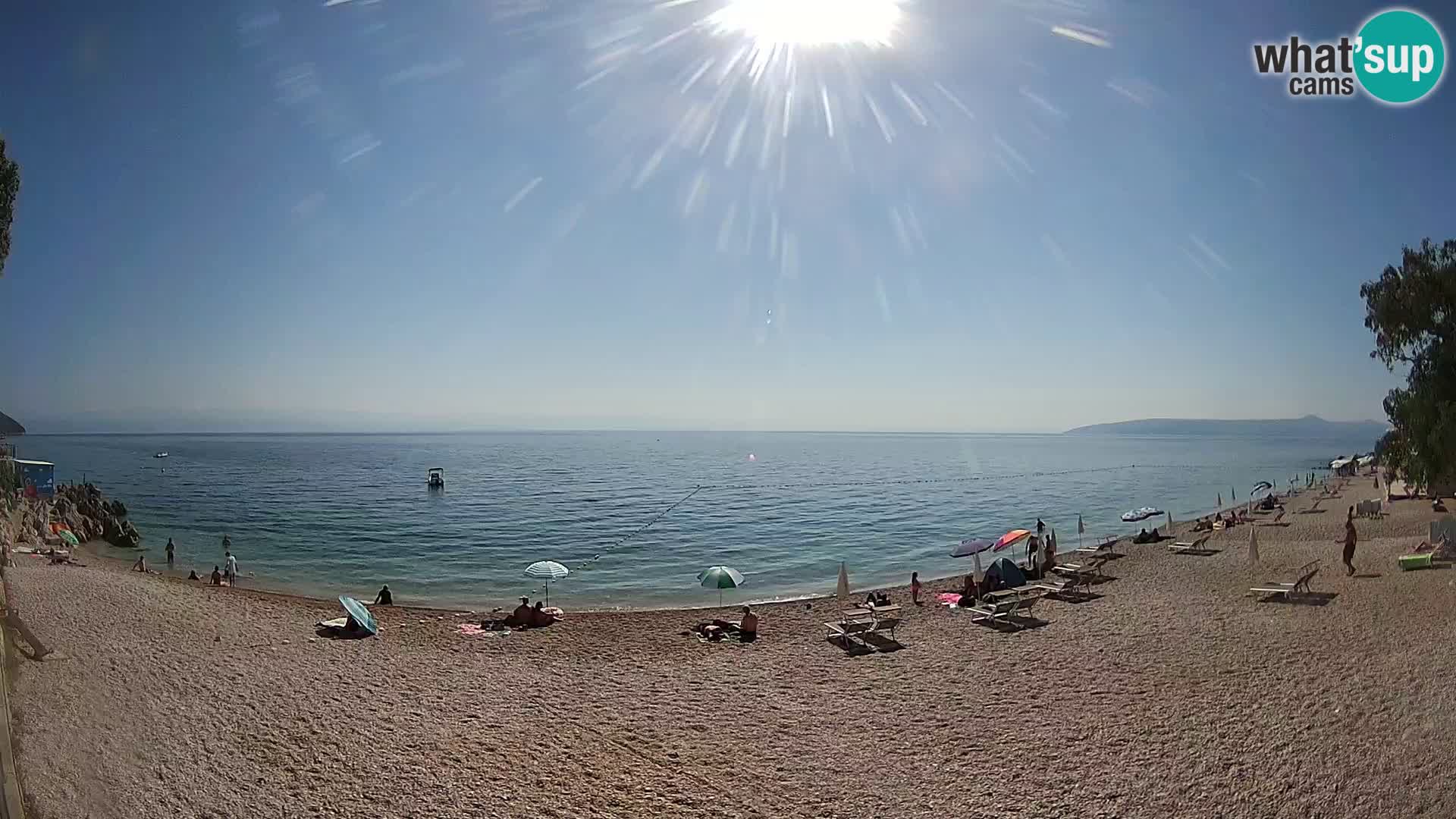 Webcam Sv. Ivan beach | Mošćenička Draga