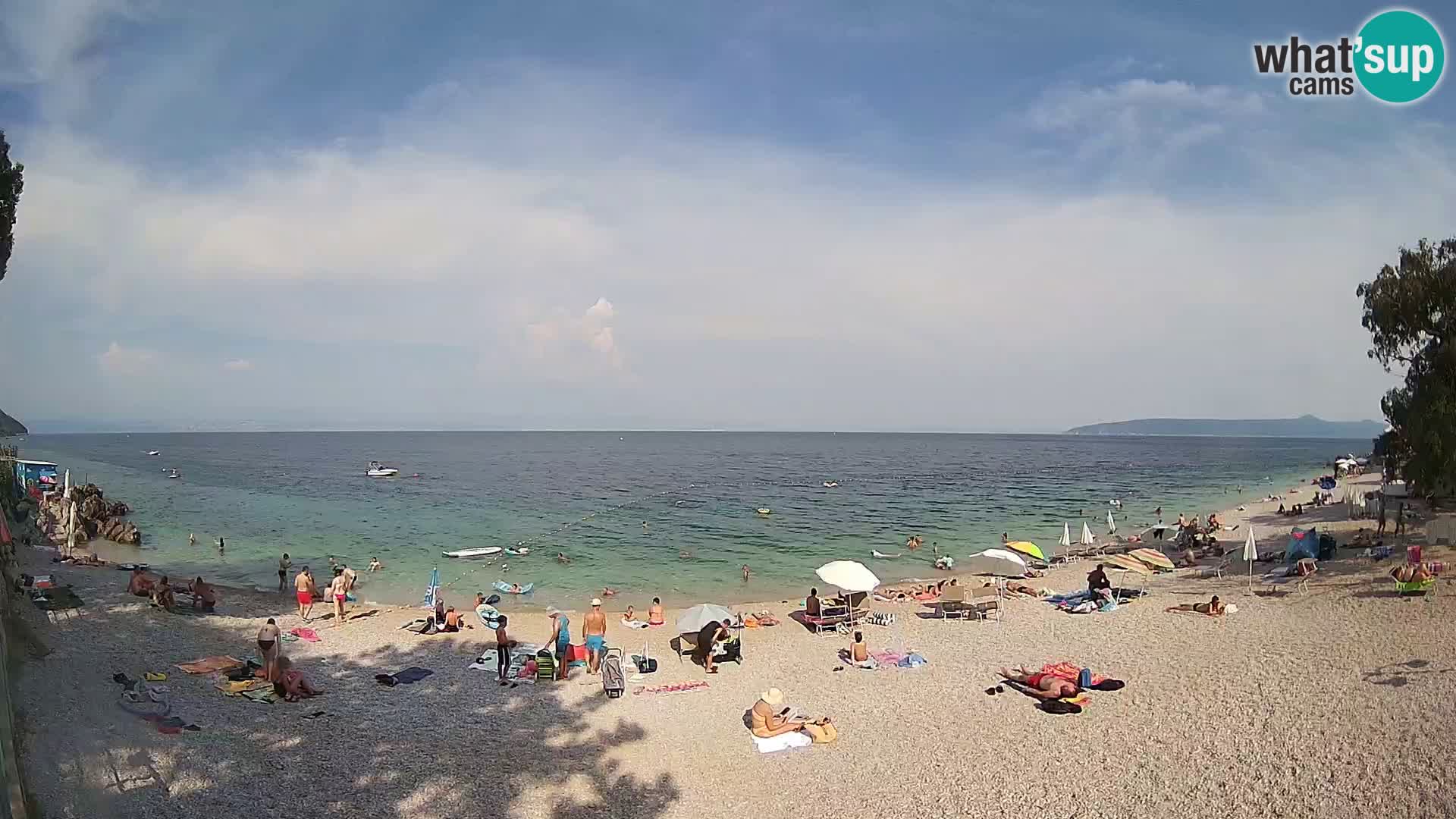 Webcam Sv. Ivan beach | Mošćenička Draga