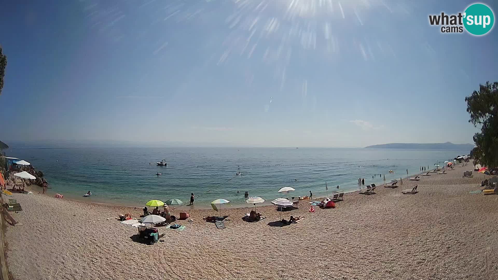 Spletna kamera plaža Sv. Ivan | Mošćenička Draga