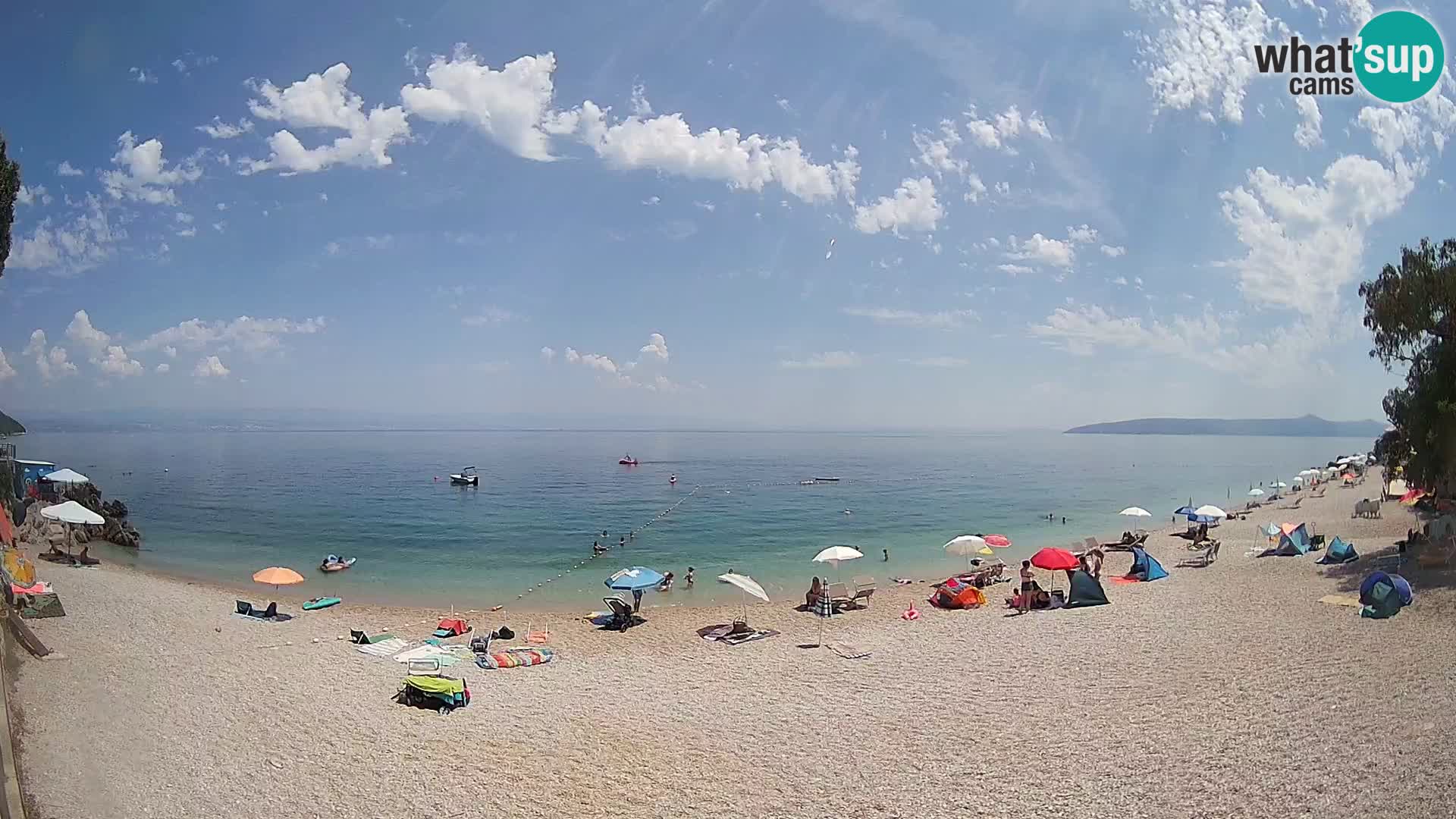 Webcam Sv. Ivan beach | Mošćenička Draga