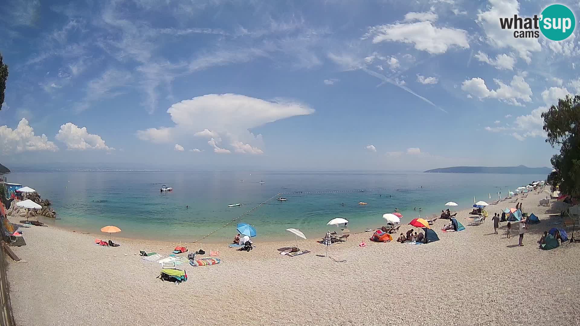 Livecam plage Sv. Ivan | Mošćenička Draga