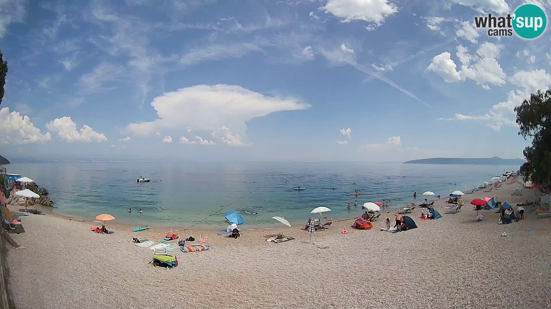 Webcam Sv. Ivan Strand | Mošćenička Draga