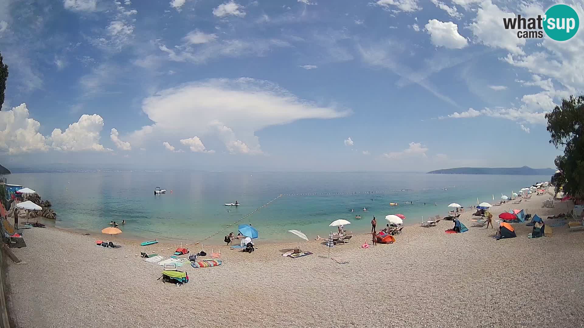 Spletna kamera plaža Sv. Ivan | Mošćenička Draga