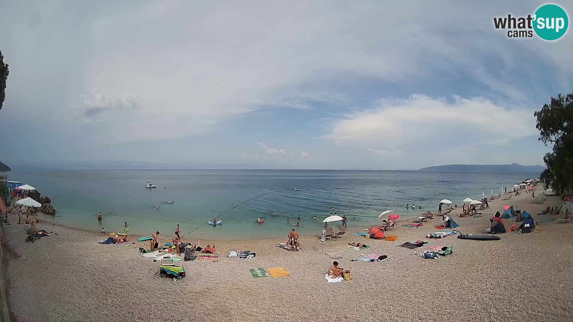 Webcam spiaggia Sv. Ivan | Draga di Moschiena