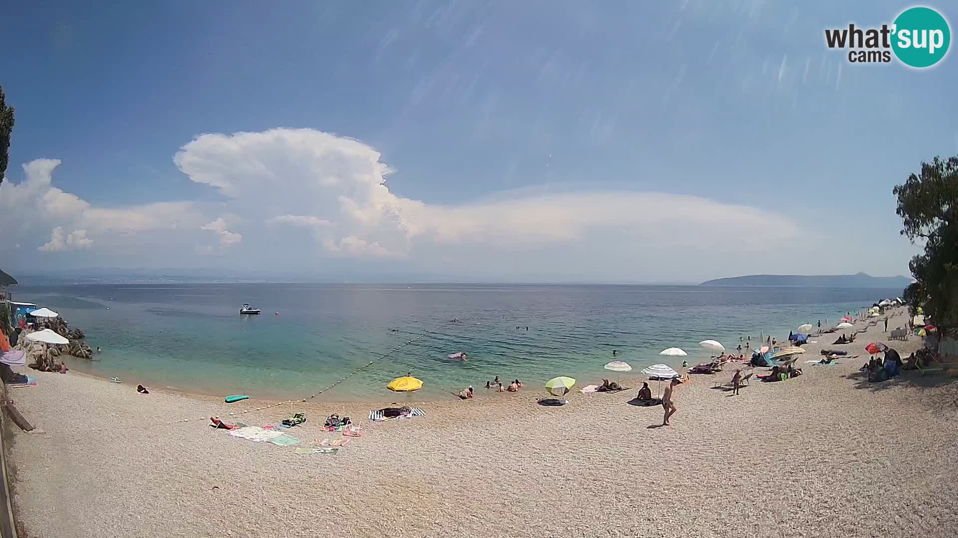 Web kamera plaža Sv. Ivan | Mošćenička Draga