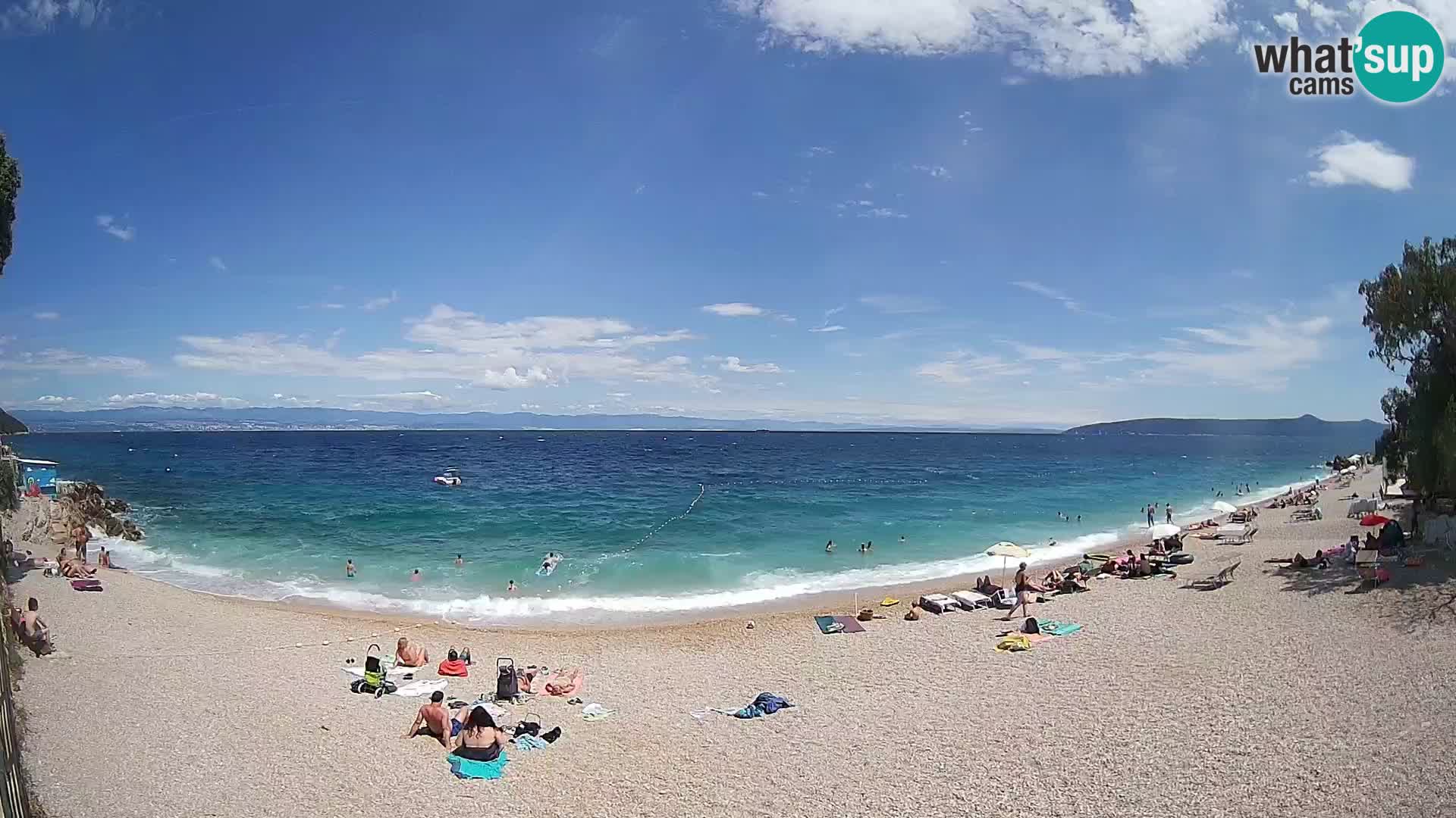 Webcam spiaggia Sv. Ivan | Draga di Moschiena
