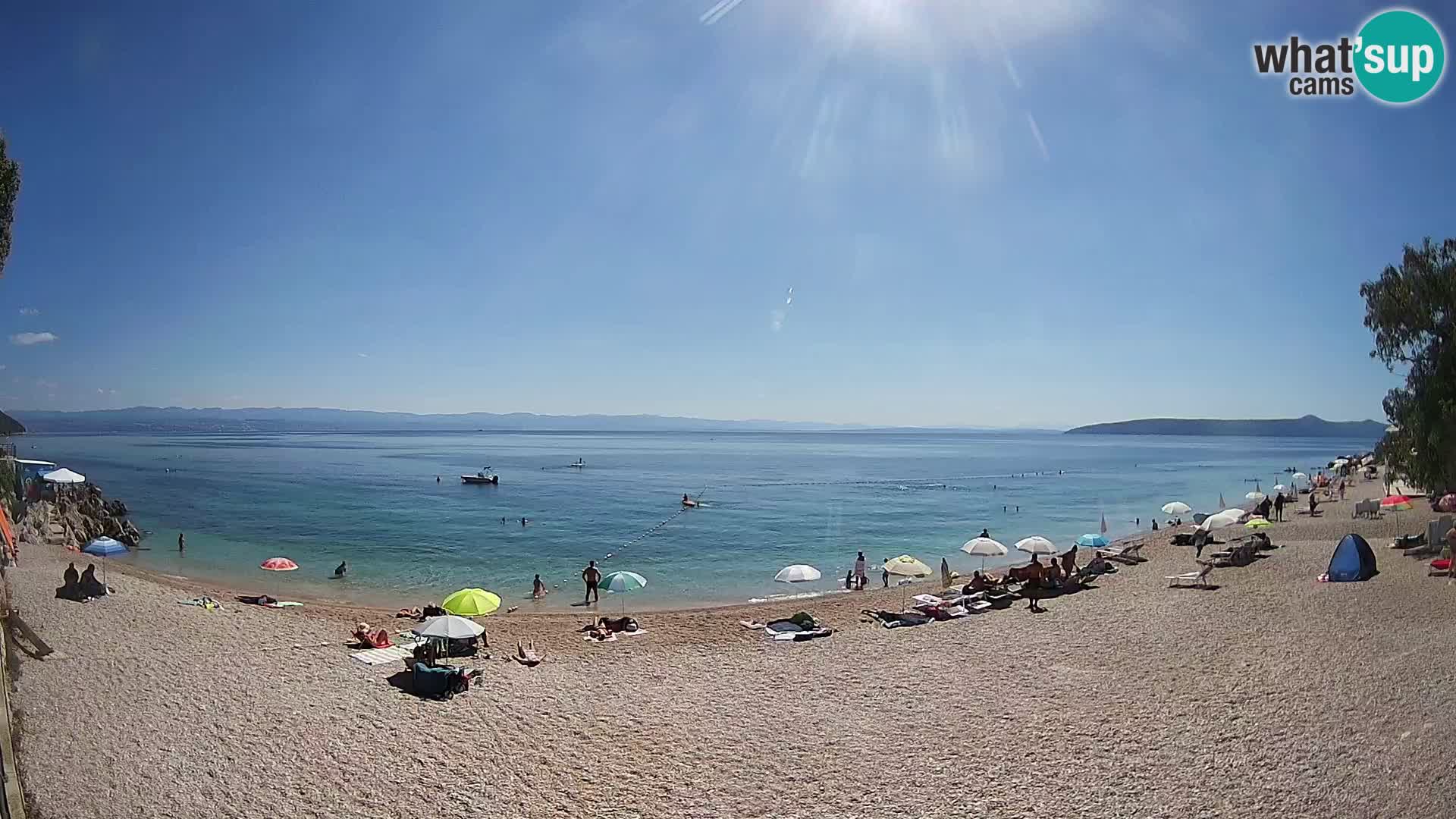 Webcam Sv. Ivan beach | Mošćenička Draga
