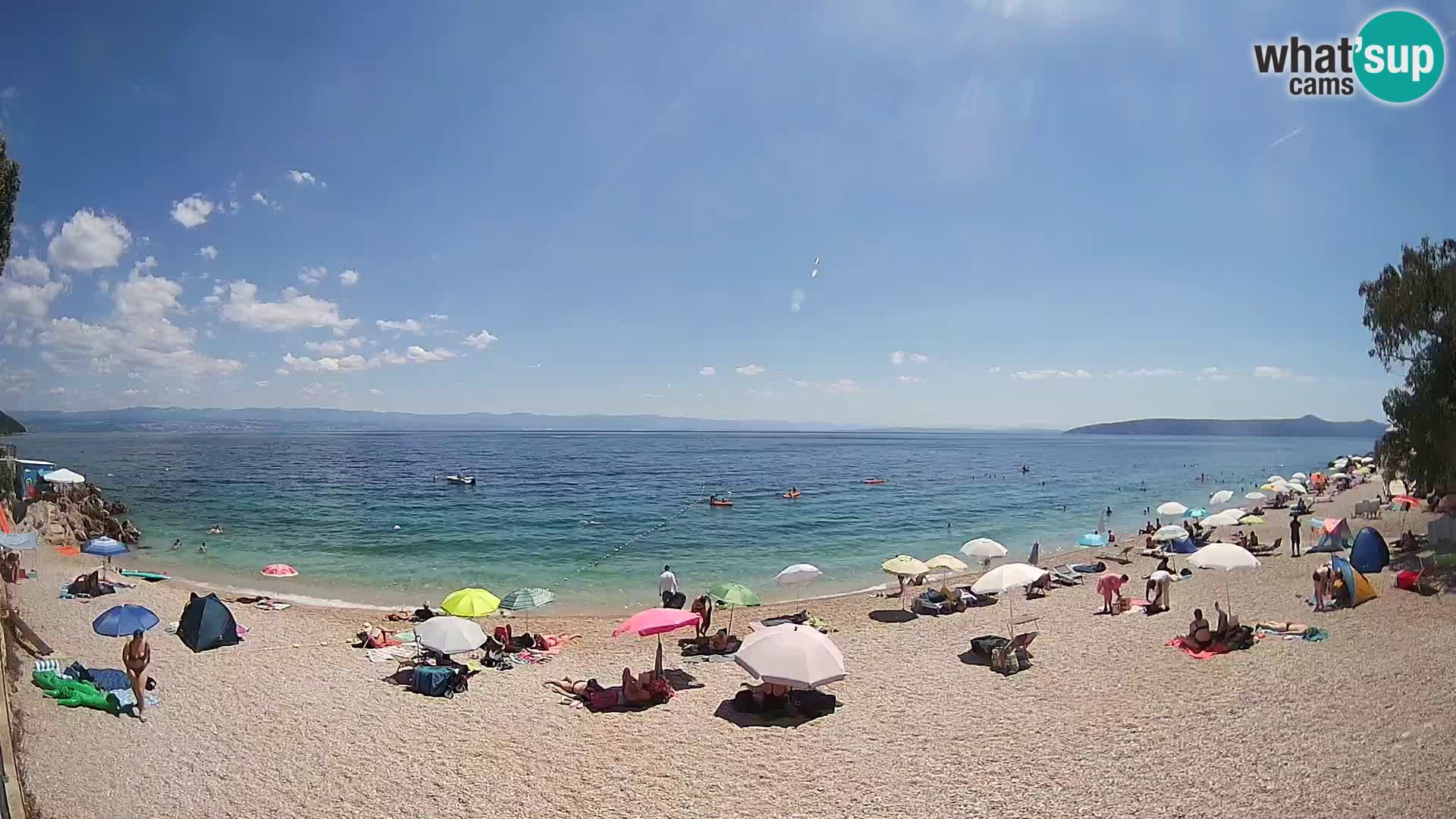 Webcam Sv. Ivan beach | Mošćenička Draga