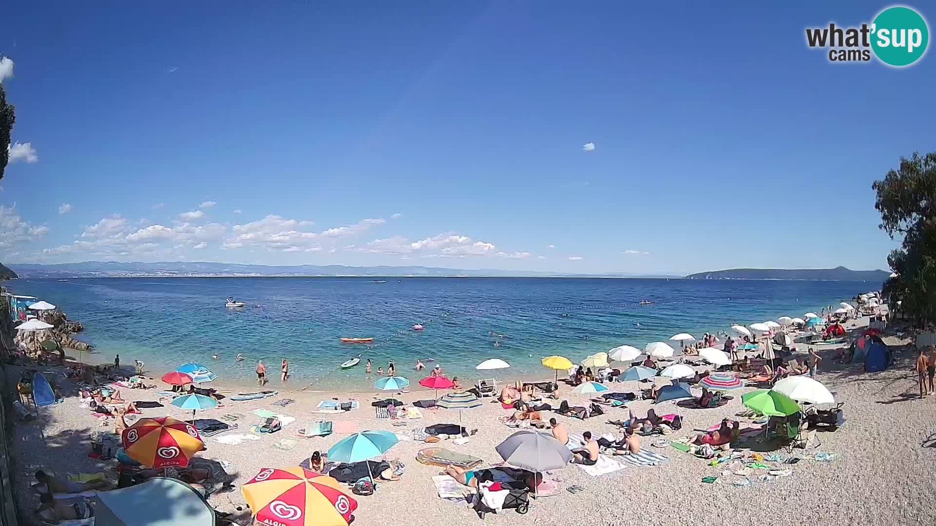 Webcam Sv. Ivan Strand | Mošćenička Draga