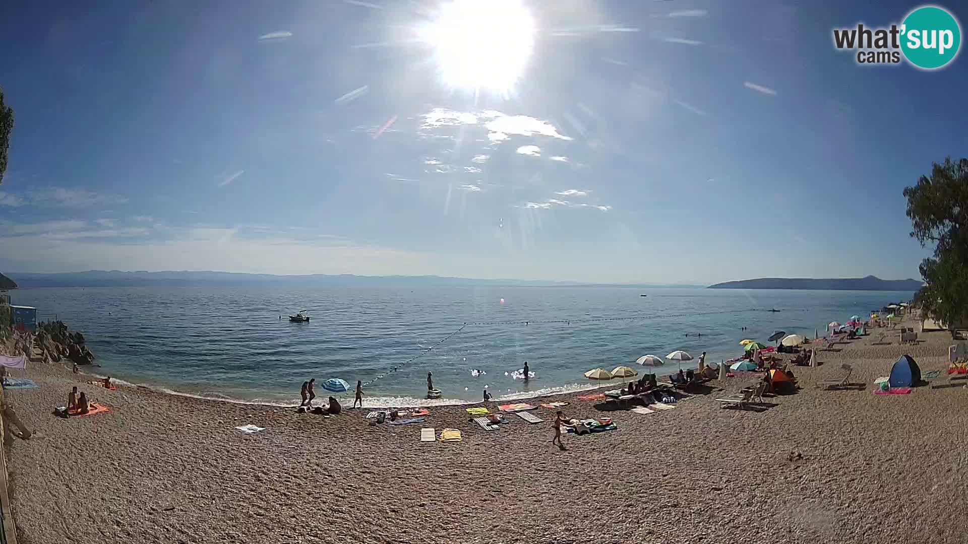 Web kamera plaža Sv. Ivan | Mošćenička Draga
