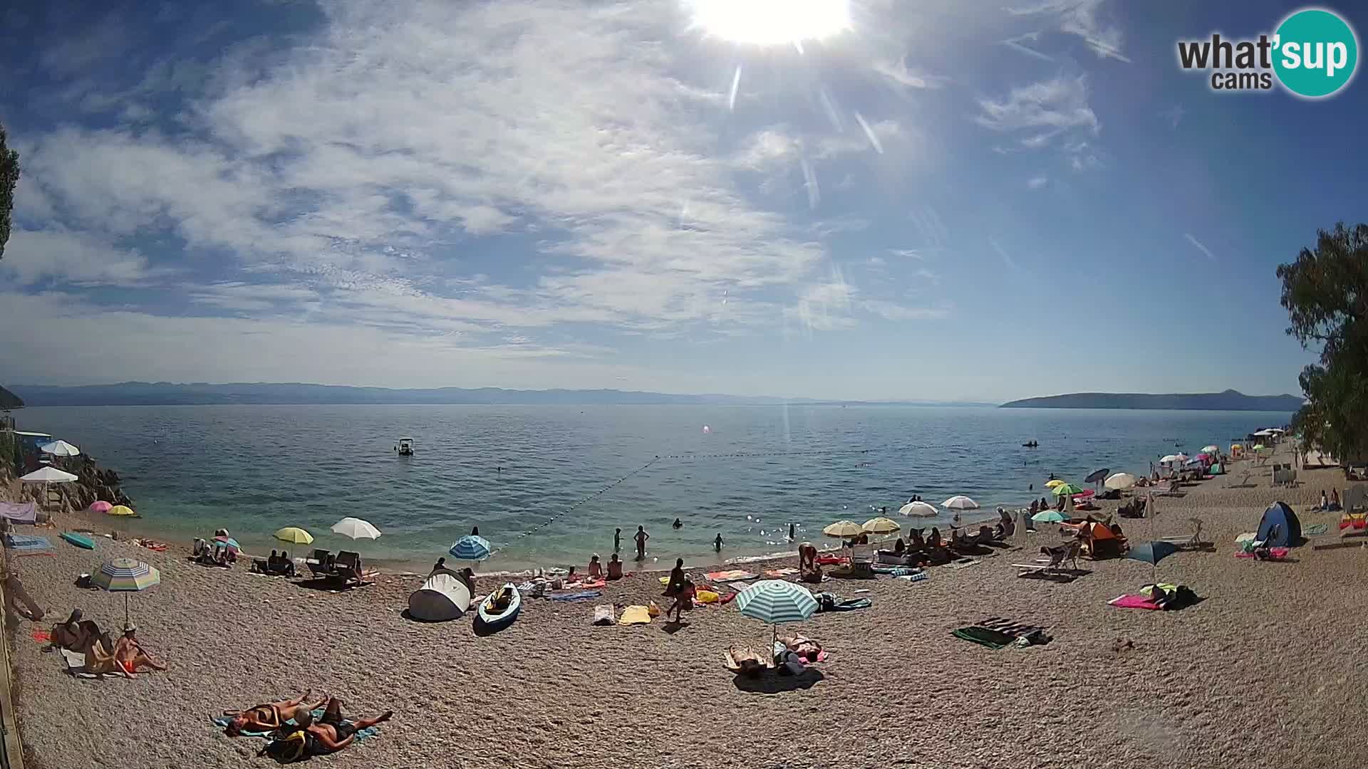Web kamera plaža Sv. Ivan | Mošćenička Draga