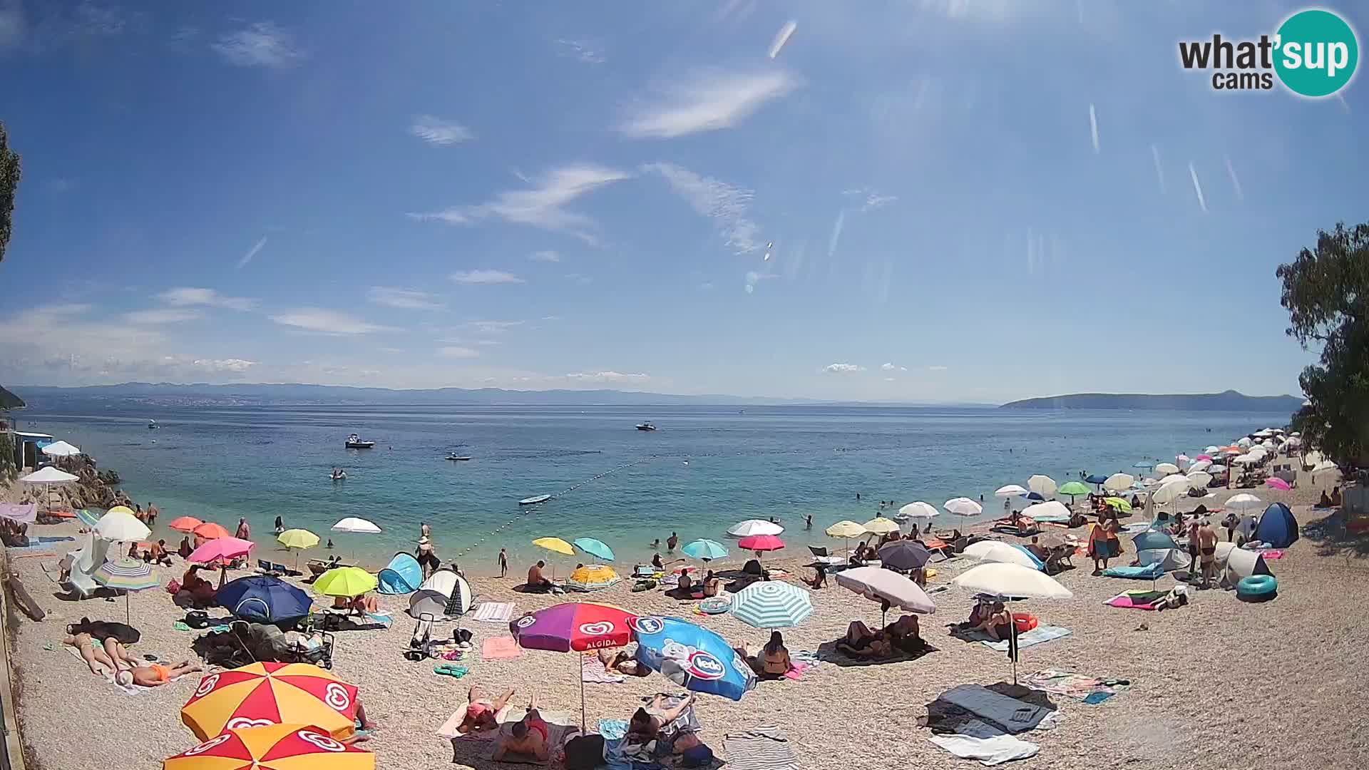 Webcam Sv. Ivan beach | Mošćenička Draga