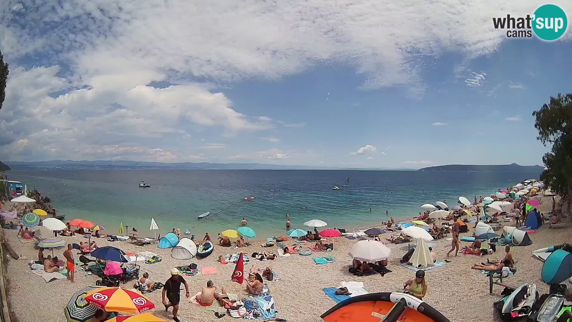 Webcam Sv. Ivan beach | Mošćenička Draga