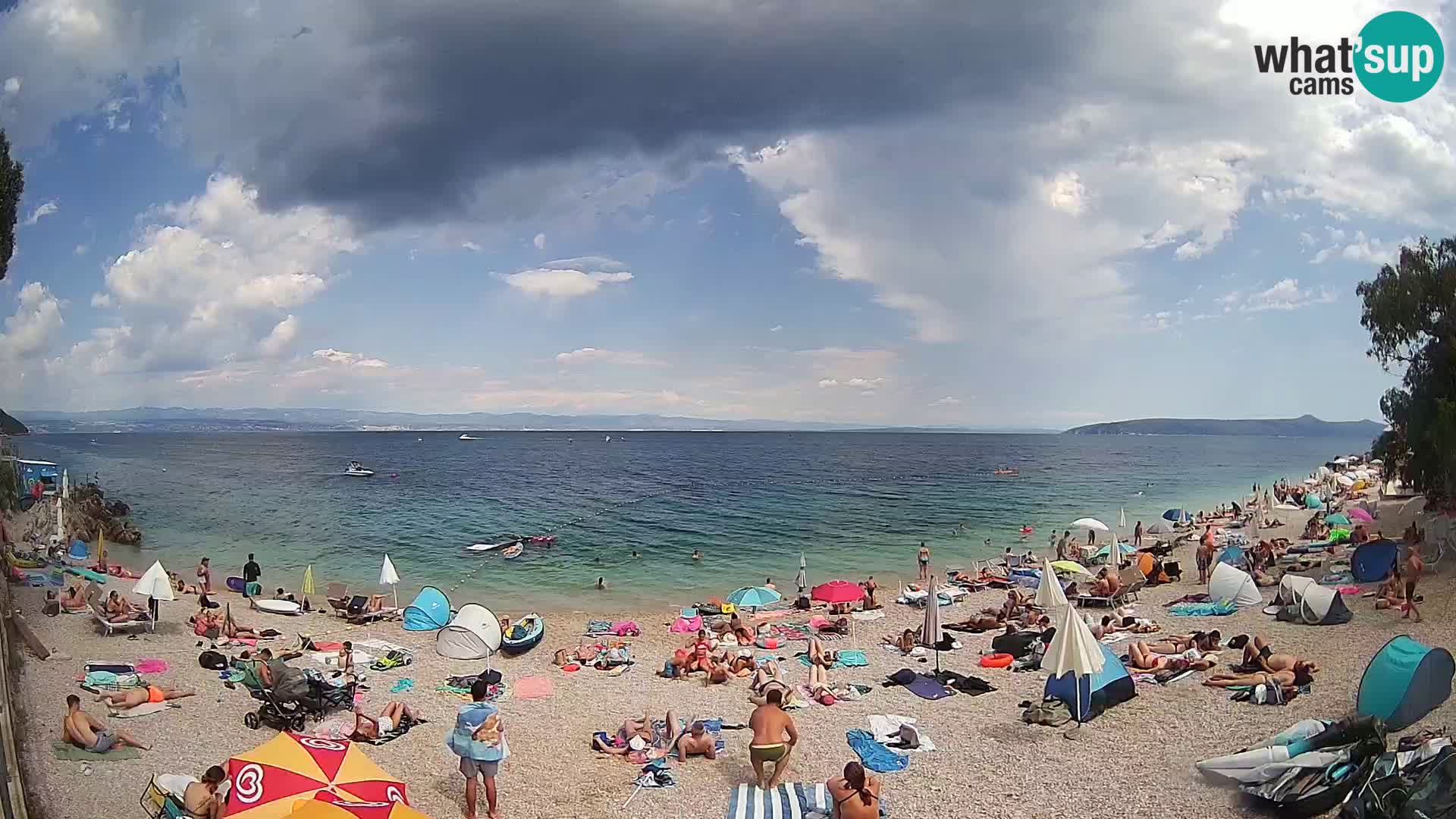 Webcam Sv. Ivan beach | Mošćenička Draga