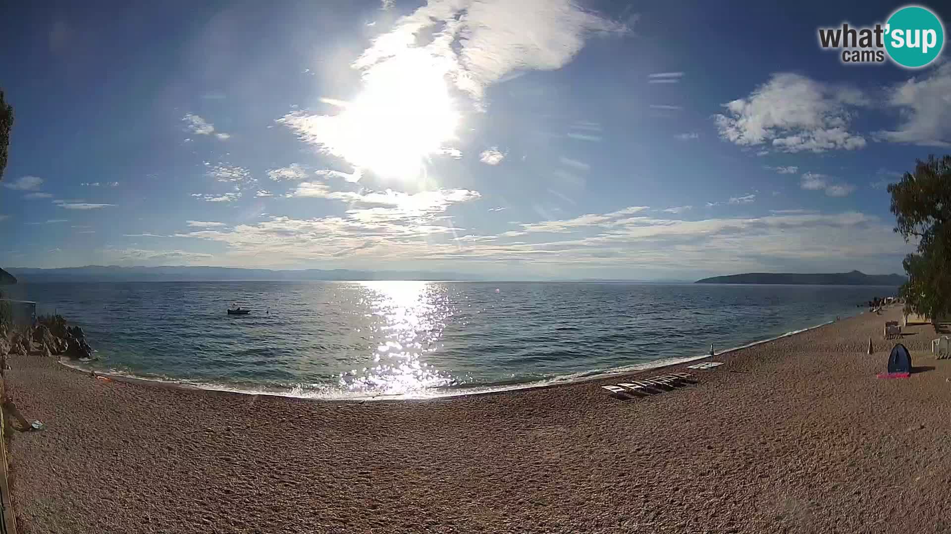 Webcam Sv. Ivan beach | Mošćenička Draga