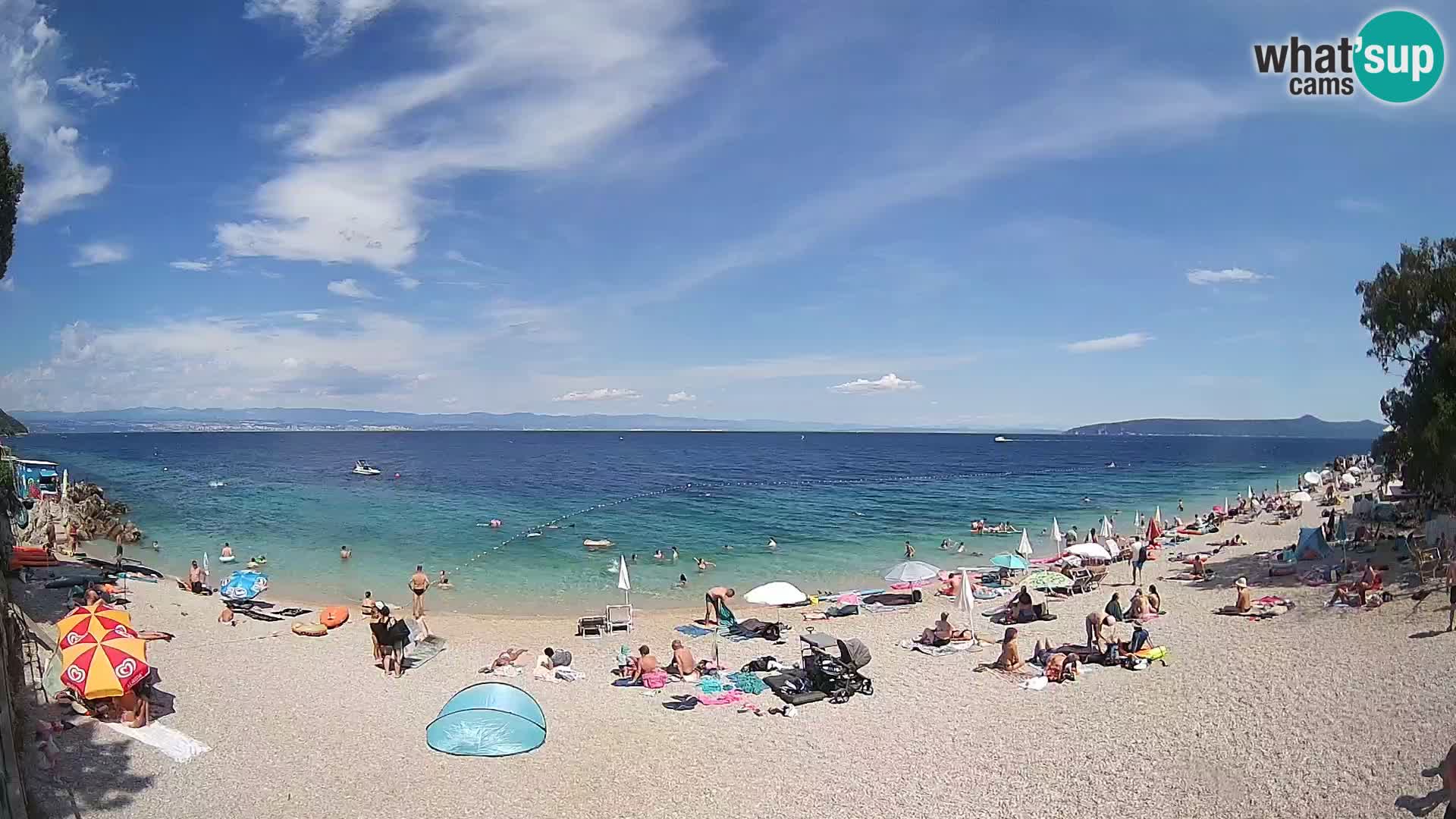 Webcam Sv. Ivan beach | Mošćenička Draga
