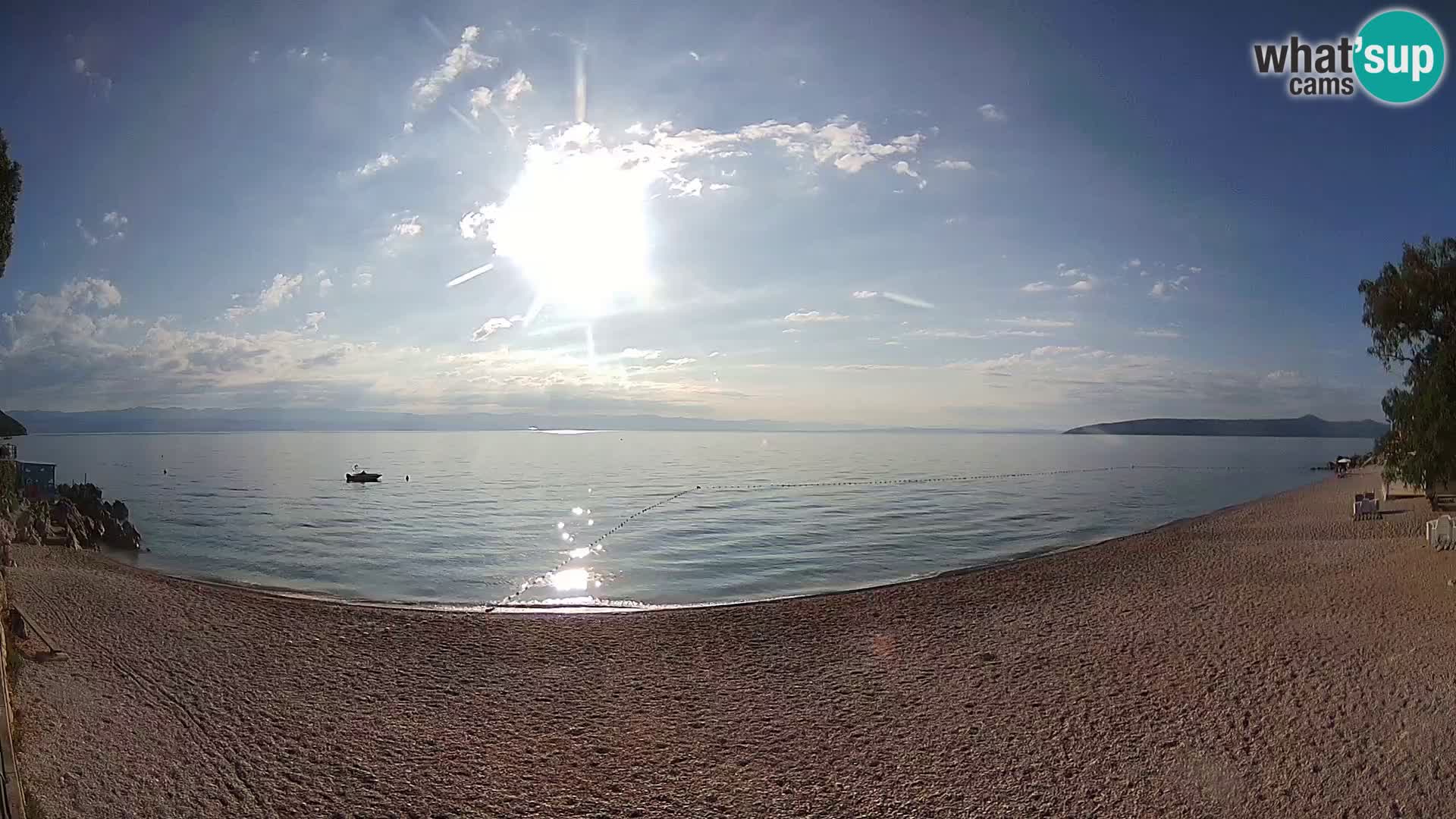 Spletna kamera plaža Sv. Ivan | Mošćenička Draga