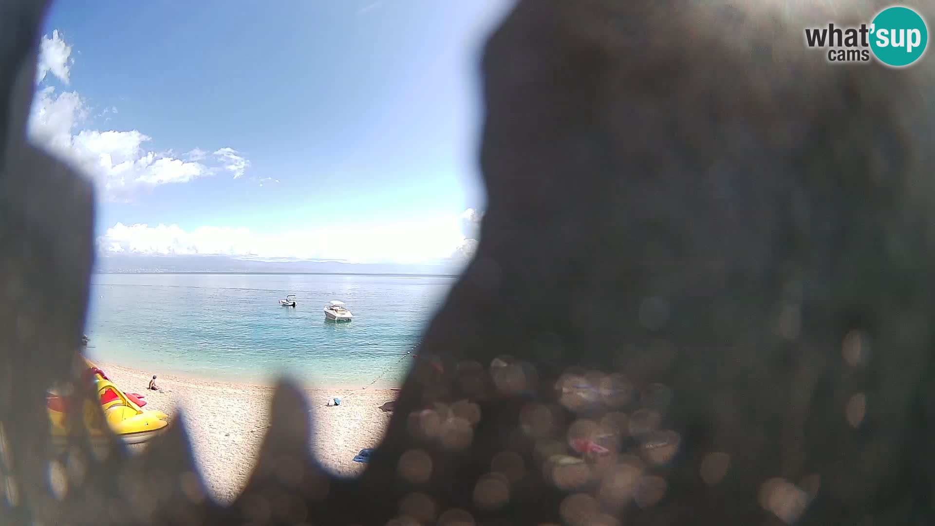 Webcam spiaggia Sv. Ivan | Draga di Moschiena