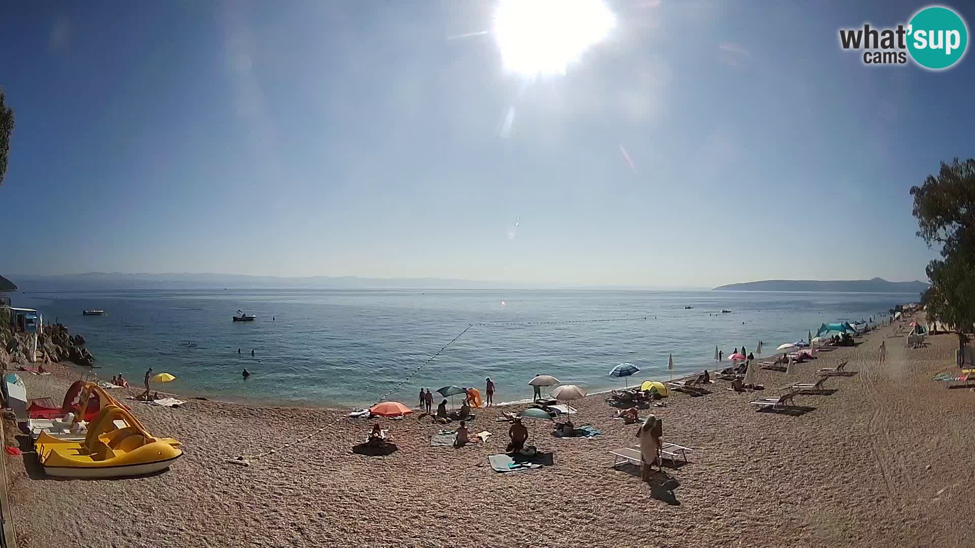 Webcam Sv. Ivan Strand | Mošćenička Draga