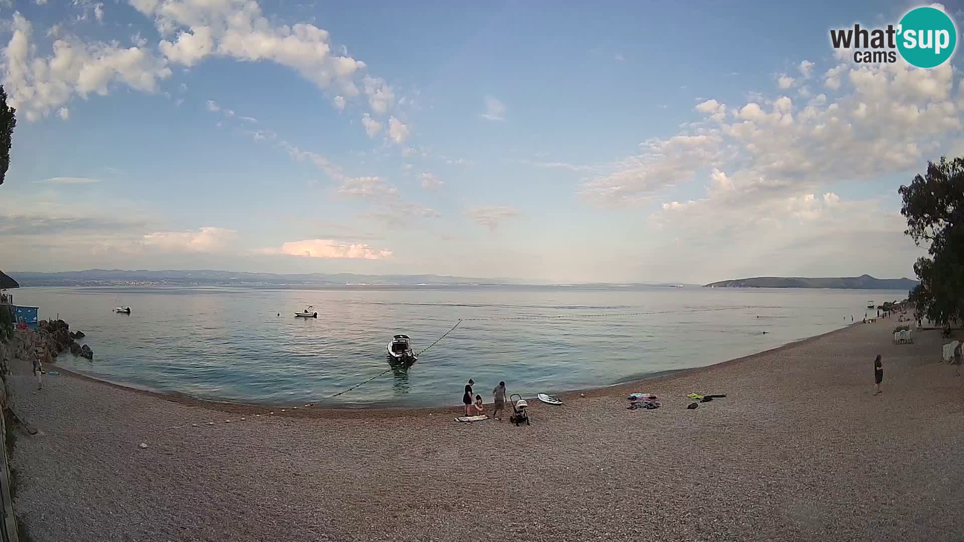 Webcam Sv. Ivan beach | Mošćenička Draga