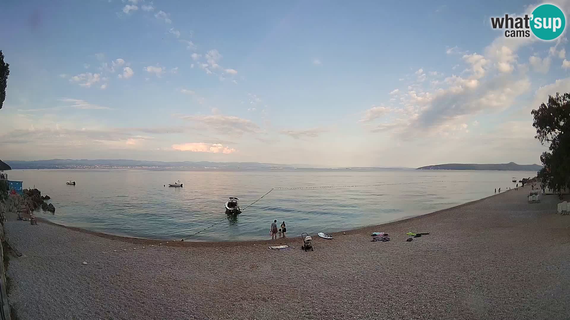 Webcam Sv. Ivan beach | Mošćenička Draga