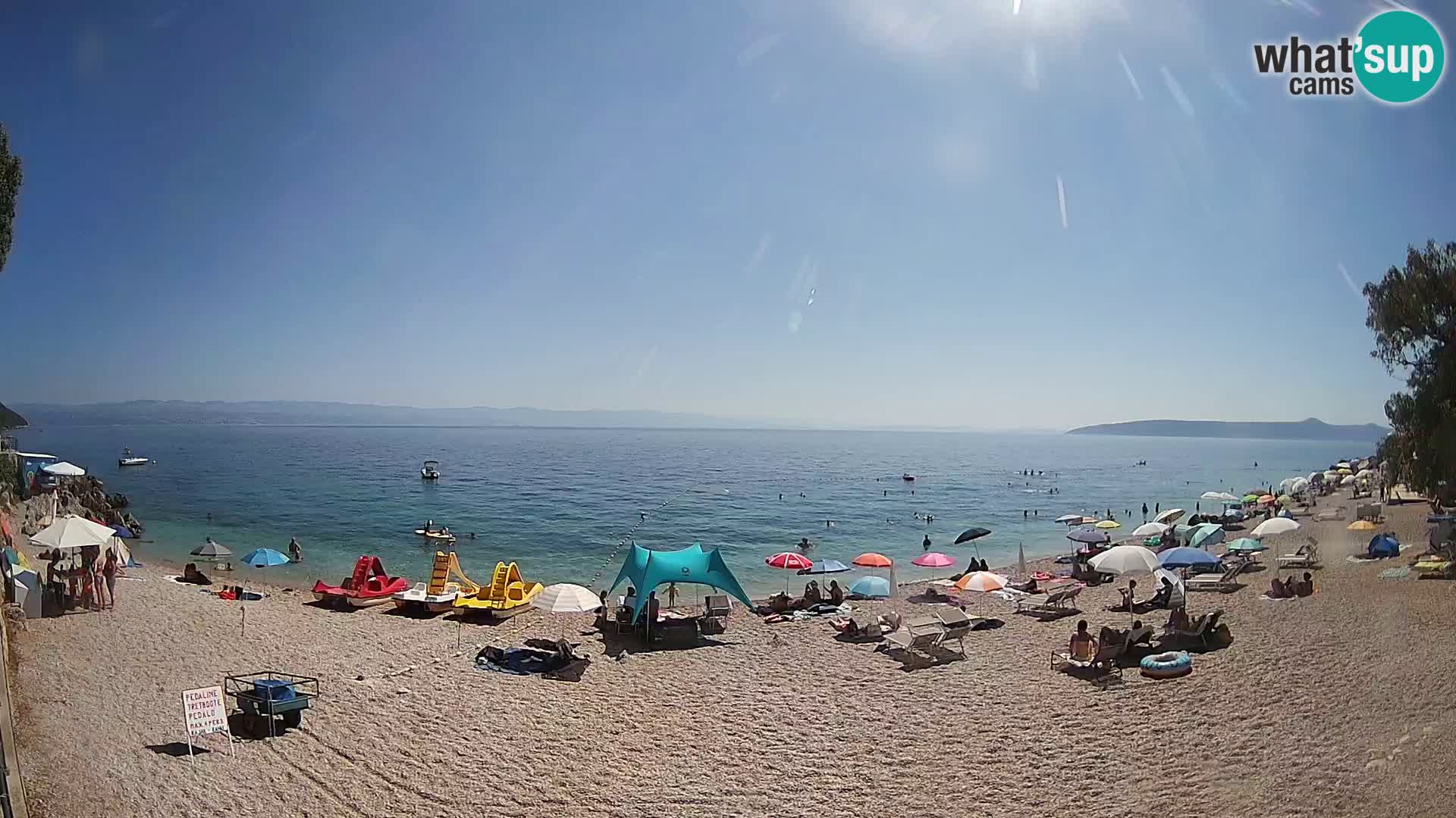 Webcam Sv. Ivan Strand | Mošćenička Draga