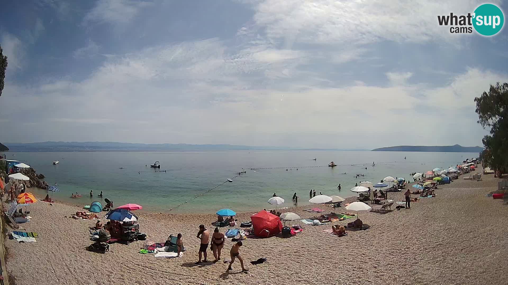 Webcam spiaggia Sv. Ivan | Draga di Moschiena