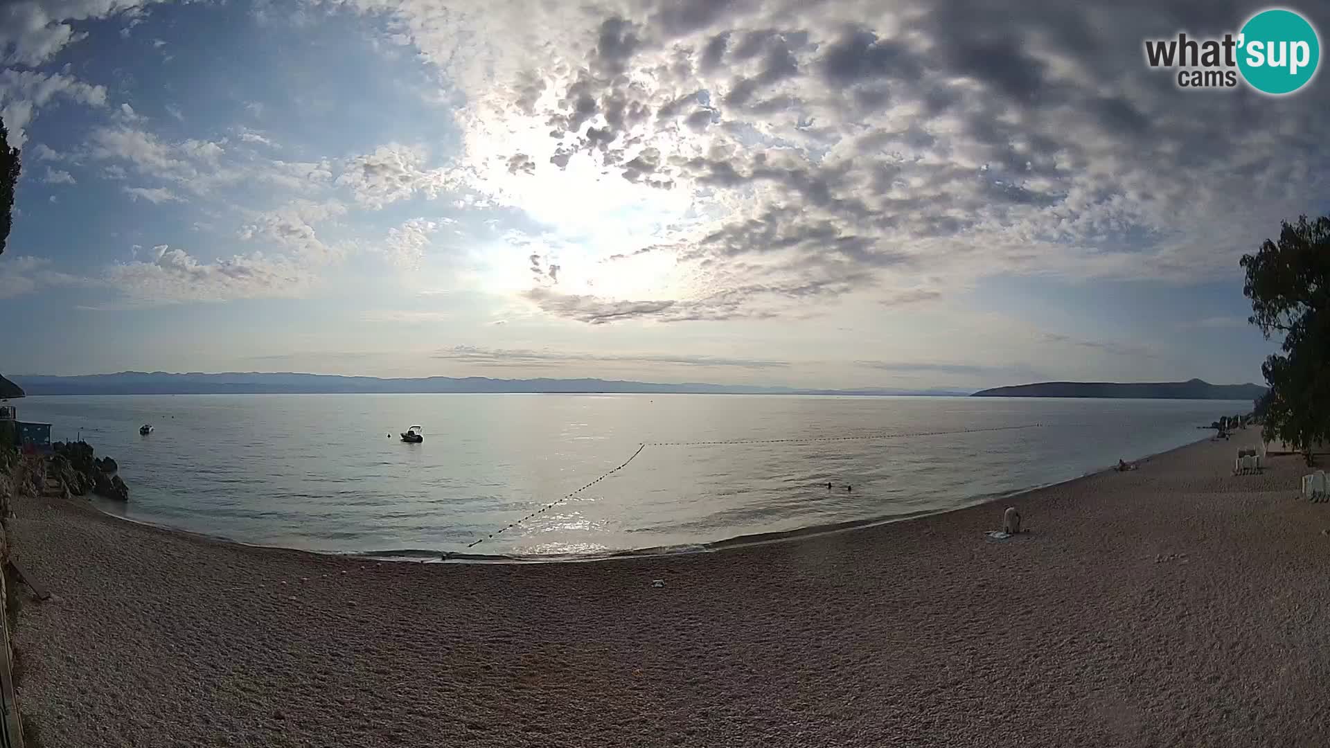 Webcam spiaggia Sv. Ivan | Draga di Moschiena