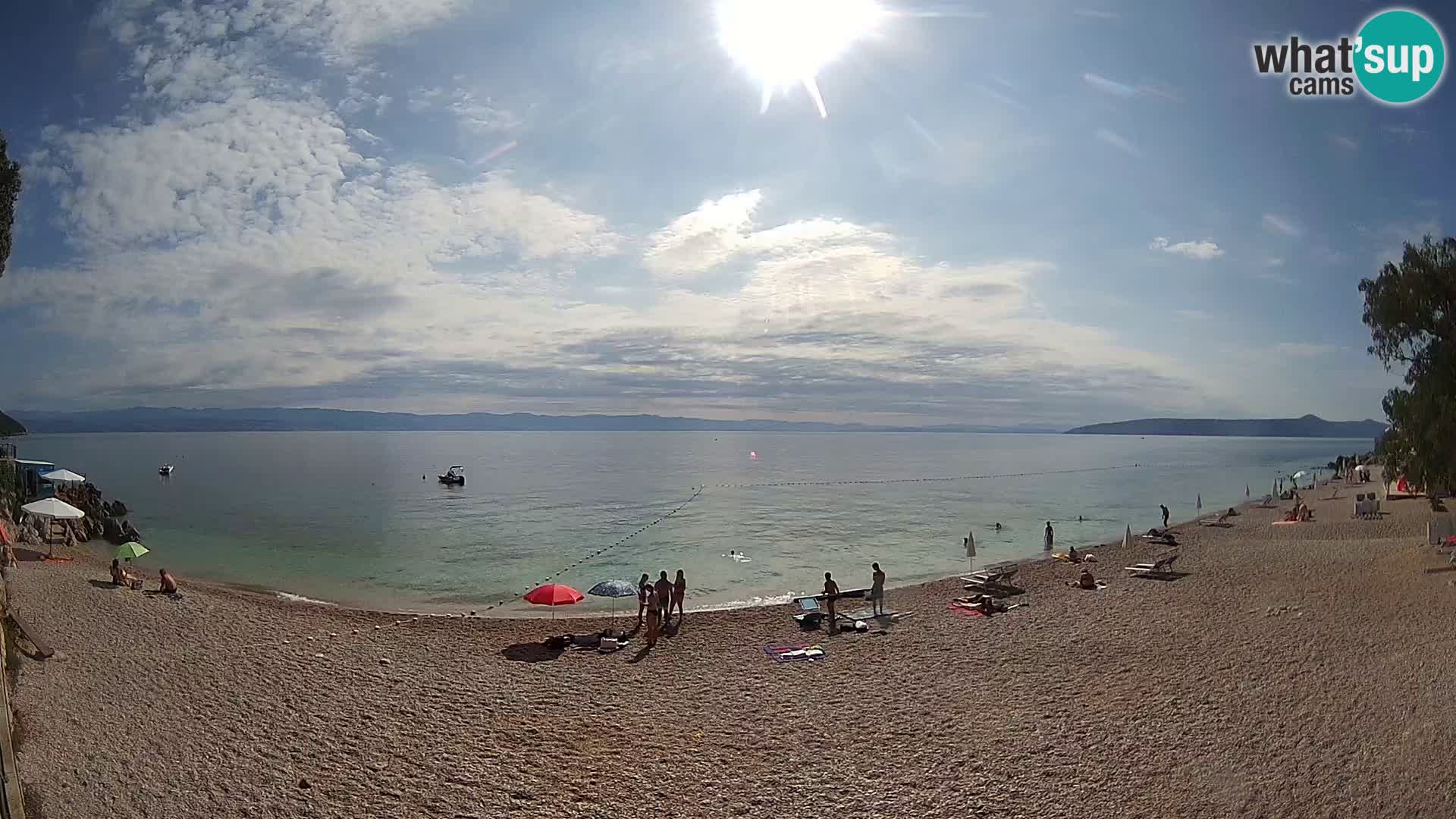 Webcam spiaggia Sv. Ivan | Draga di Moschiena