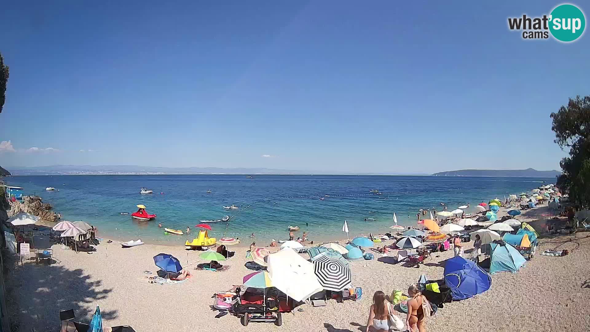 Webcam Sv. Ivan Strand | Mošćenička Draga