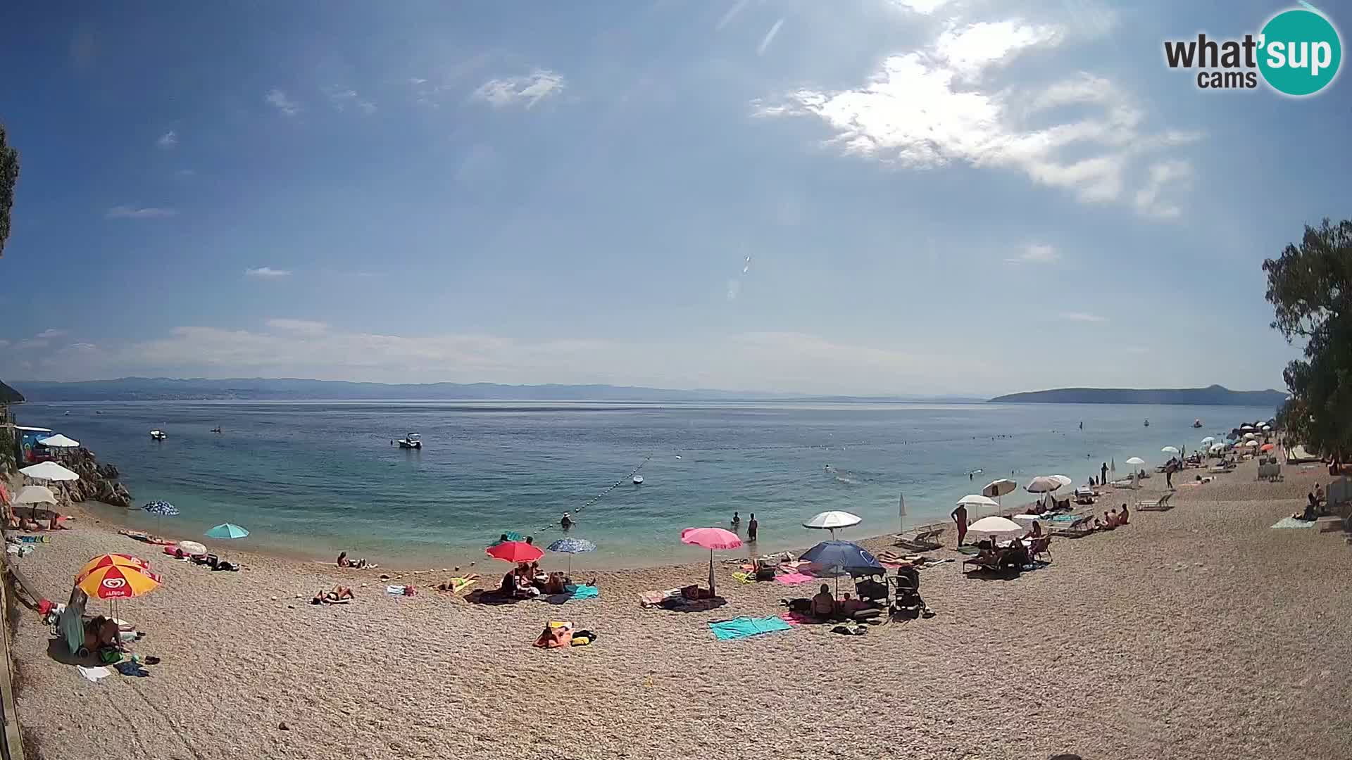Web kamera plaža Sv. Ivan | Mošćenička Draga