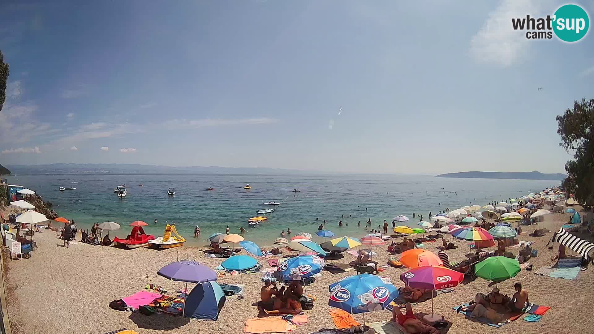 Webcam playa Sv. Ivan | Mošćenička Draga