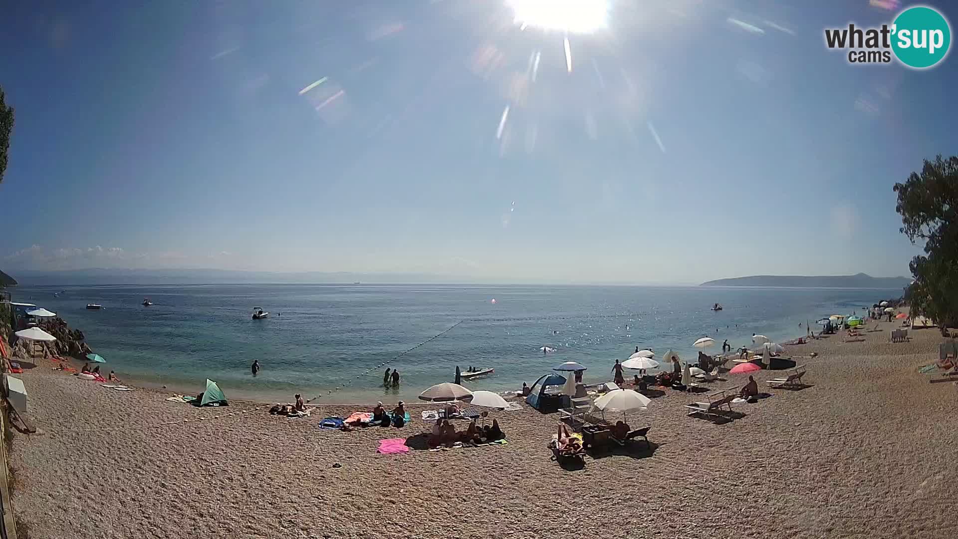 Web kamera plaža Sv. Ivan | Mošćenička Draga