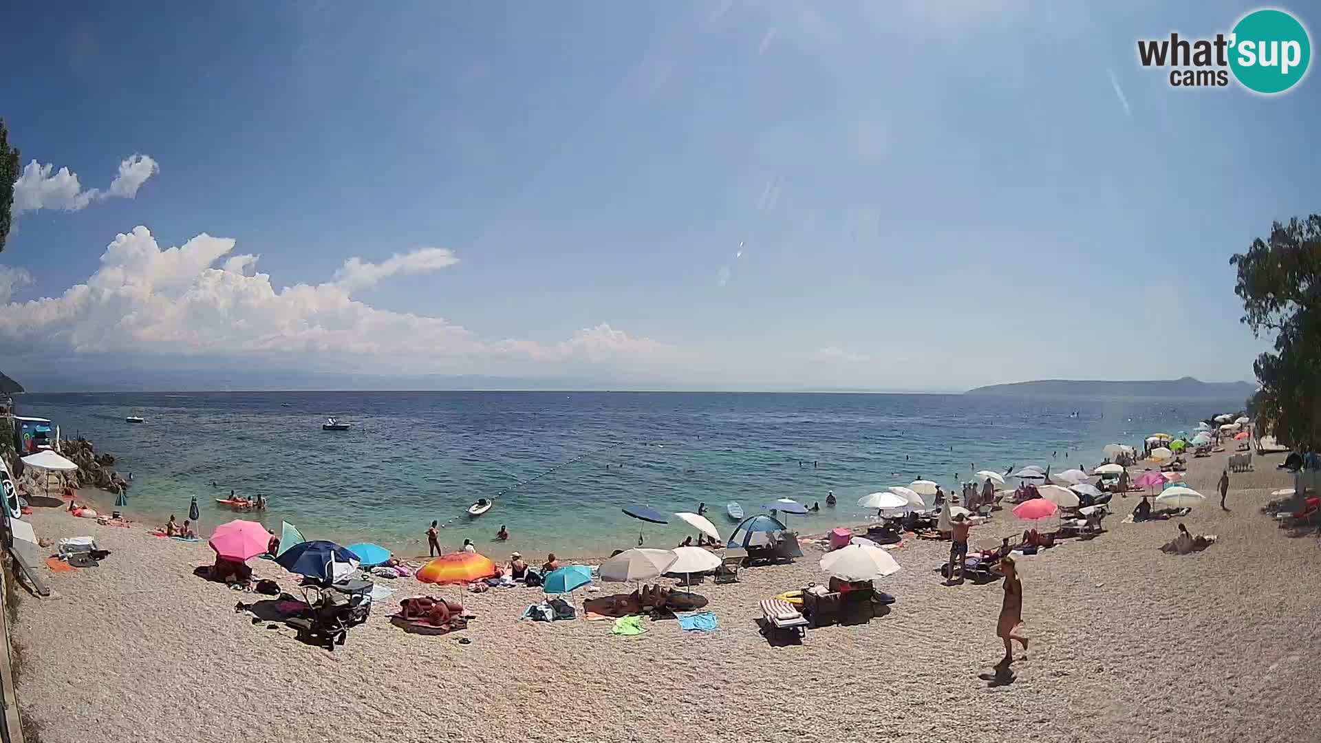 Webcam playa Sv. Ivan | Mošćenička Draga