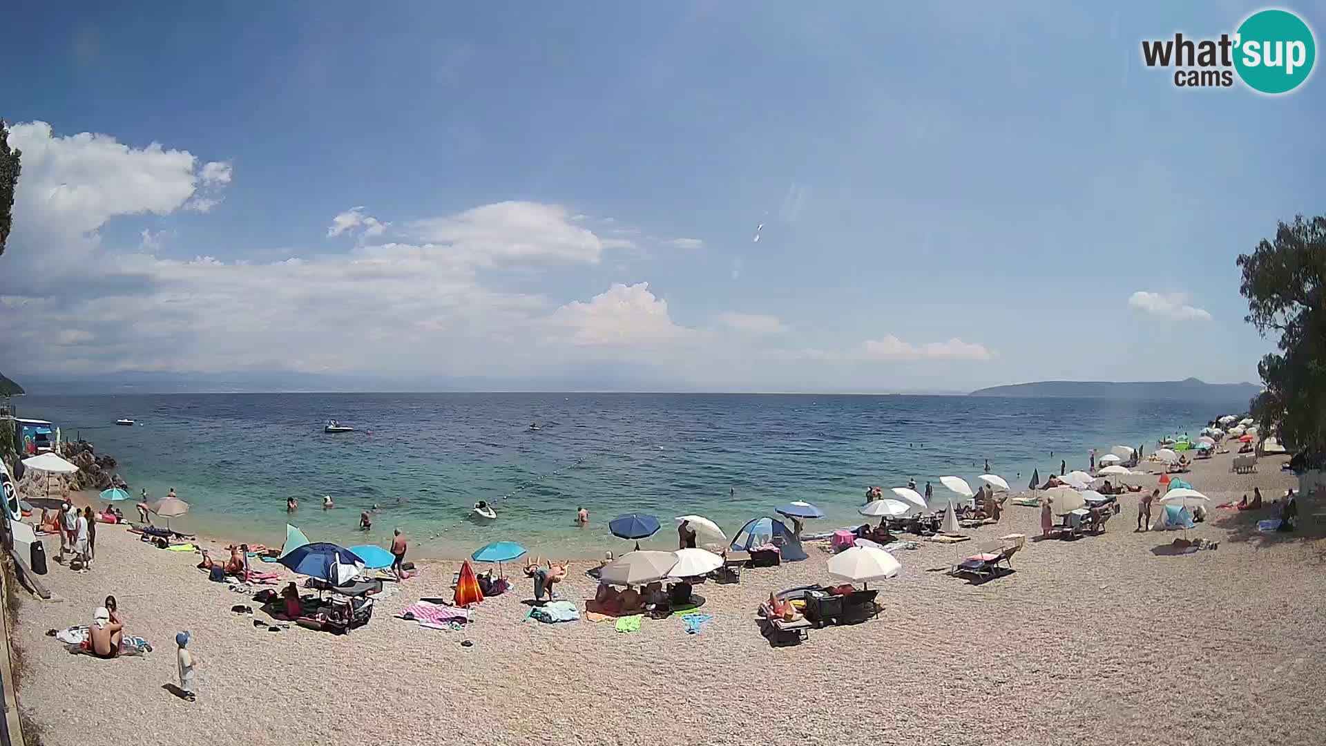 Webcam playa Sv. Ivan | Mošćenička Draga