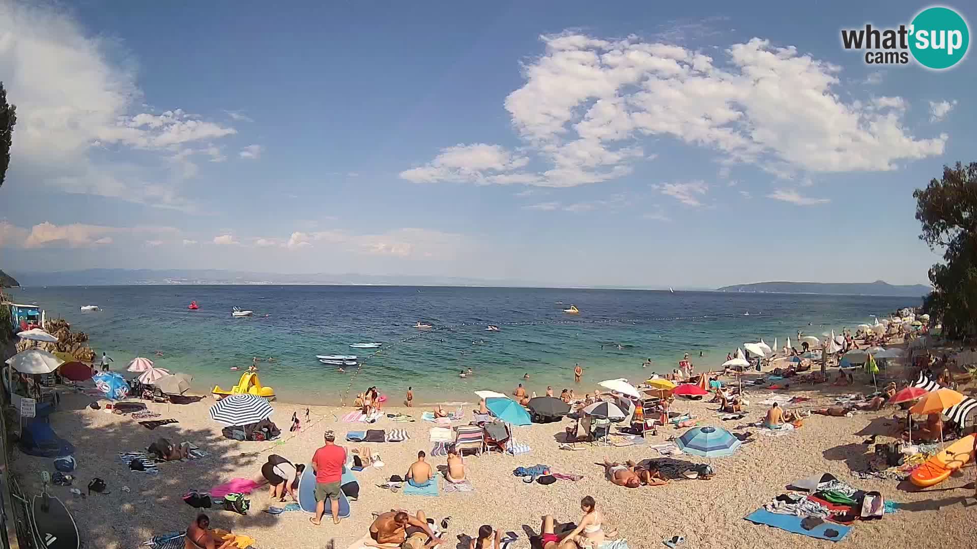 Webcam Sv. Ivan beach | Mošćenička Draga