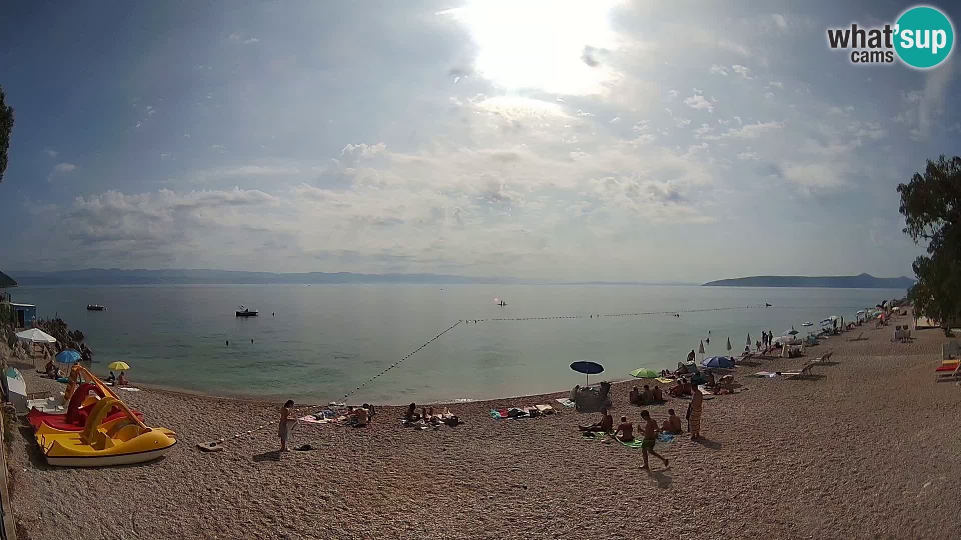 Webcam Sv. Ivan beach | Mošćenička Draga