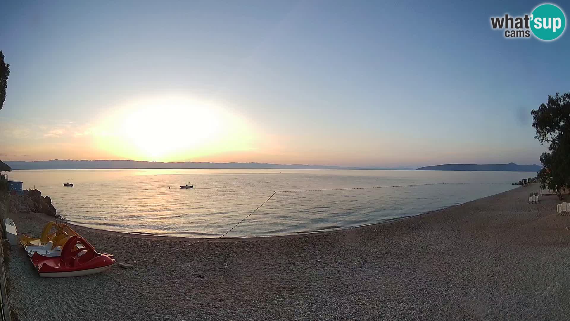 Webcam Sv. Ivan beach | Mošćenička Draga