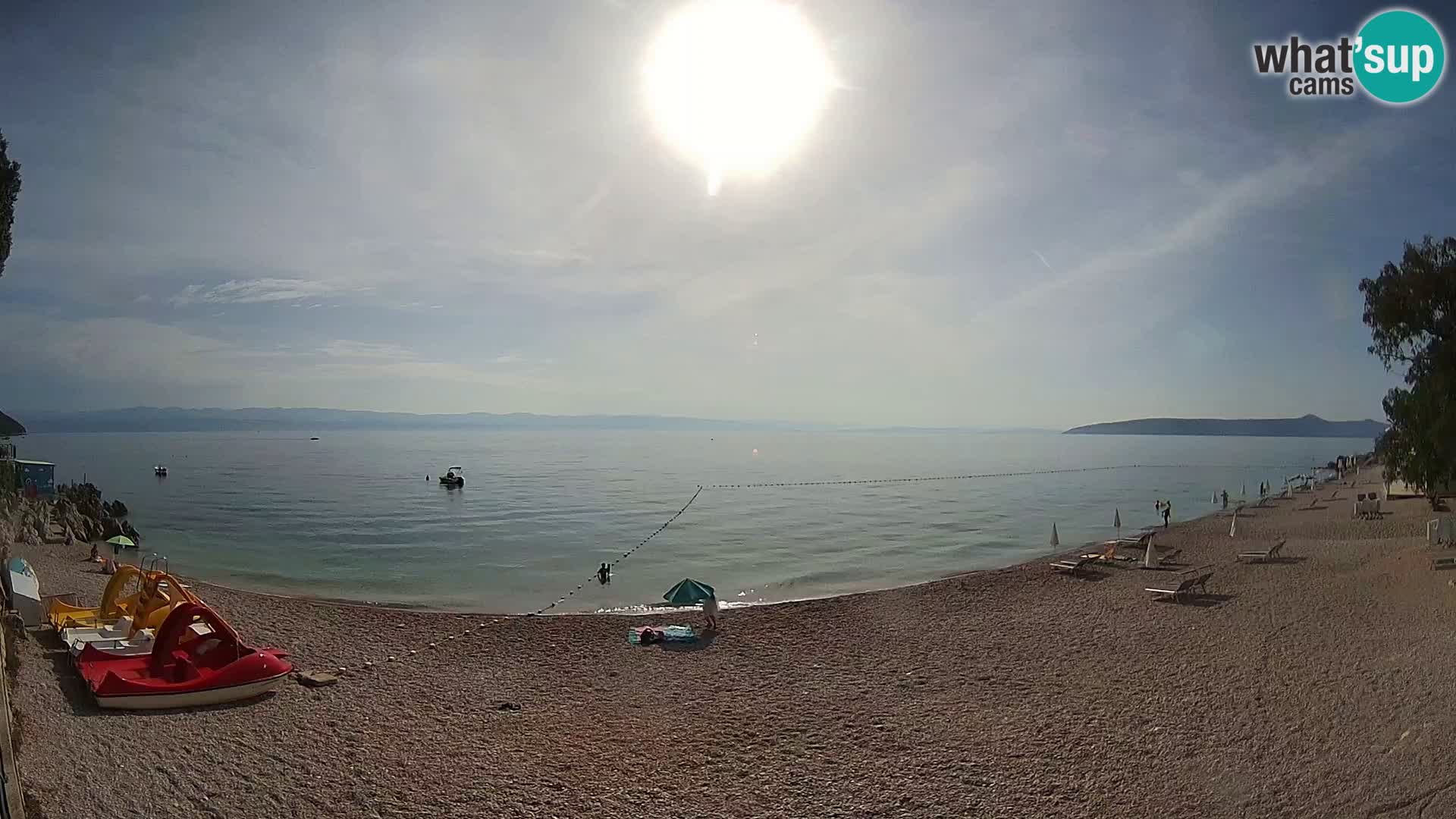 Webcam playa Sv. Ivan | Mošćenička Draga