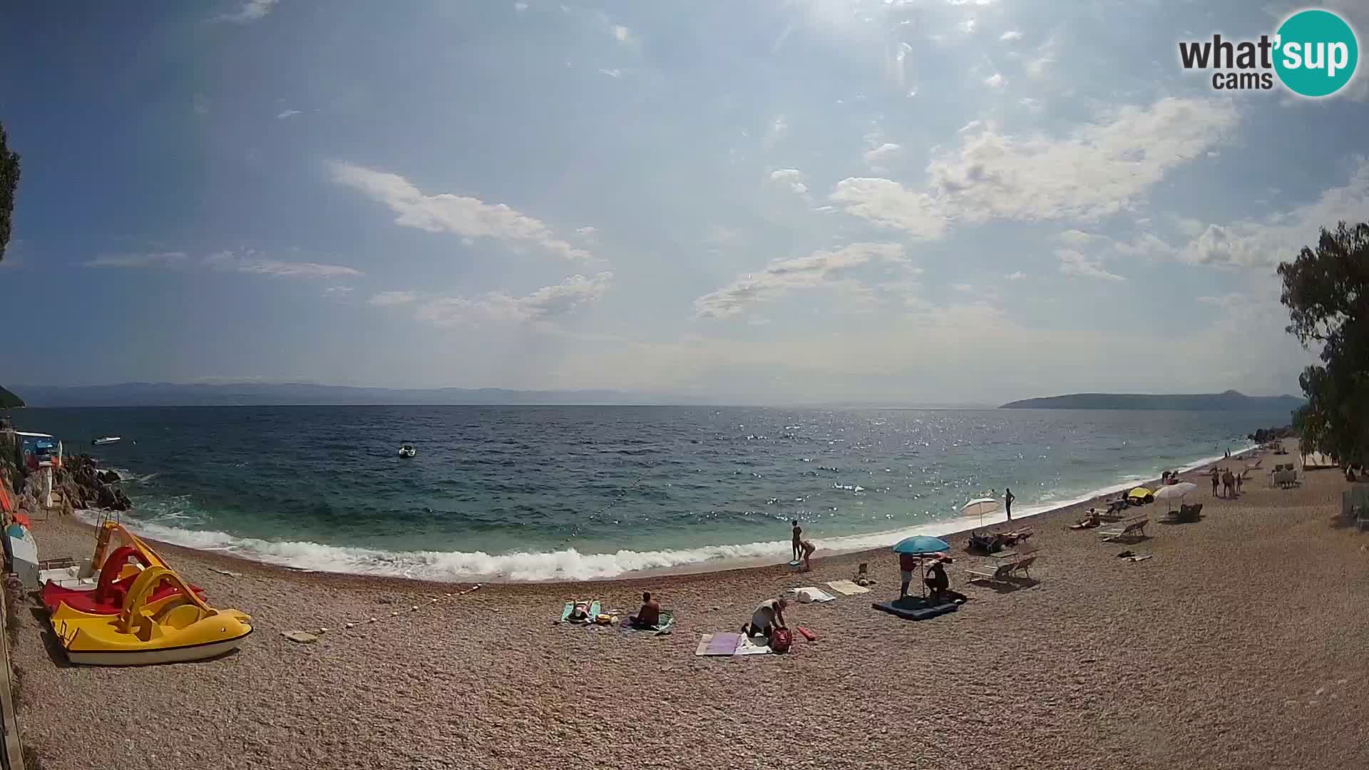 Webcam Sv. Ivan Strand | Mošćenička Draga