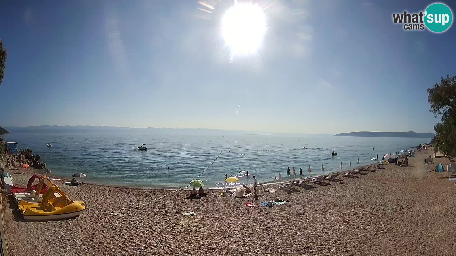 Webcam spiaggia Sv. Ivan | Draga di Moschiena